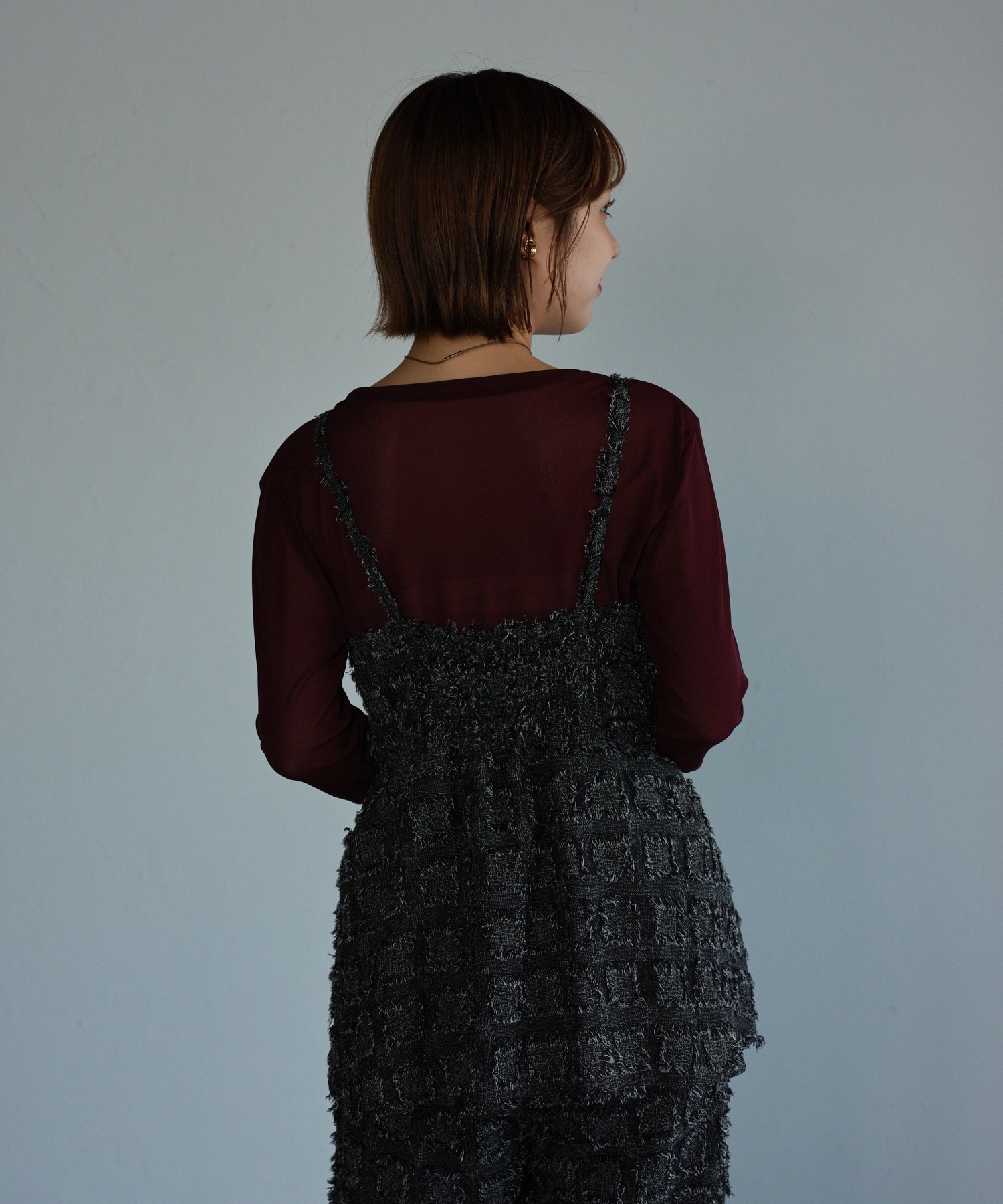 model：158cm 着用サイズ：FREE