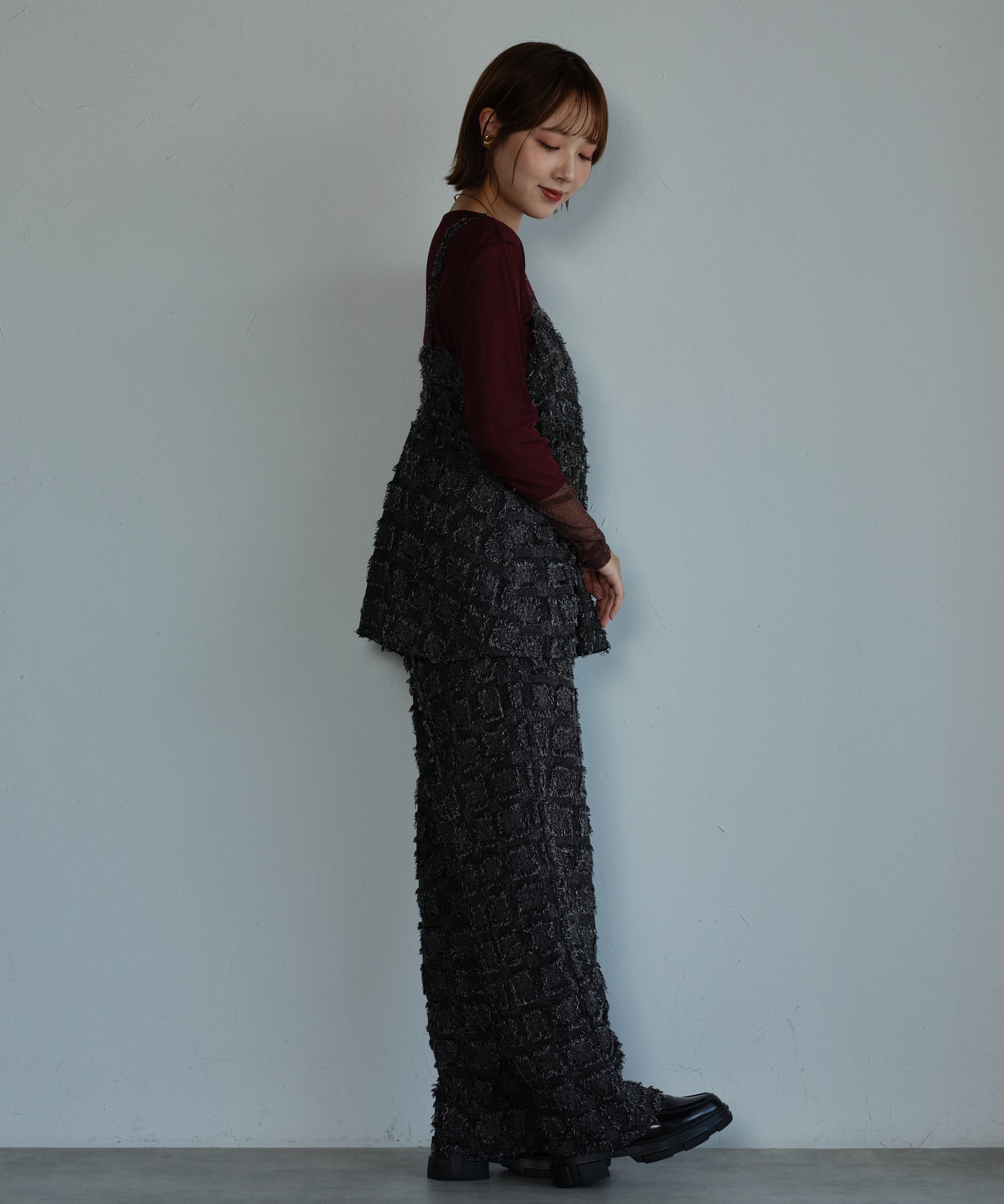 model：158cm 着用サイズ：FREE