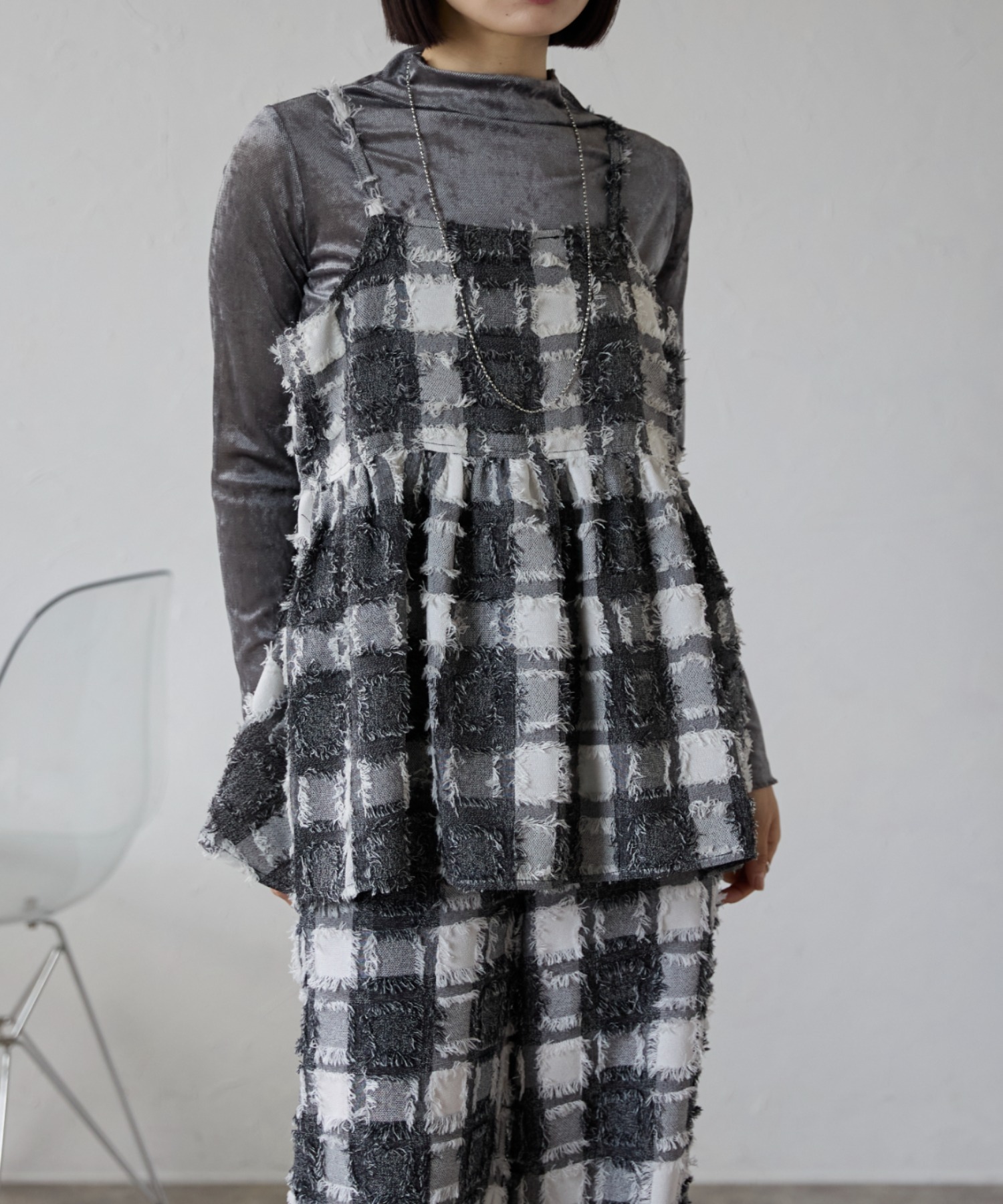 model：158cm 着用サイズ：FREE