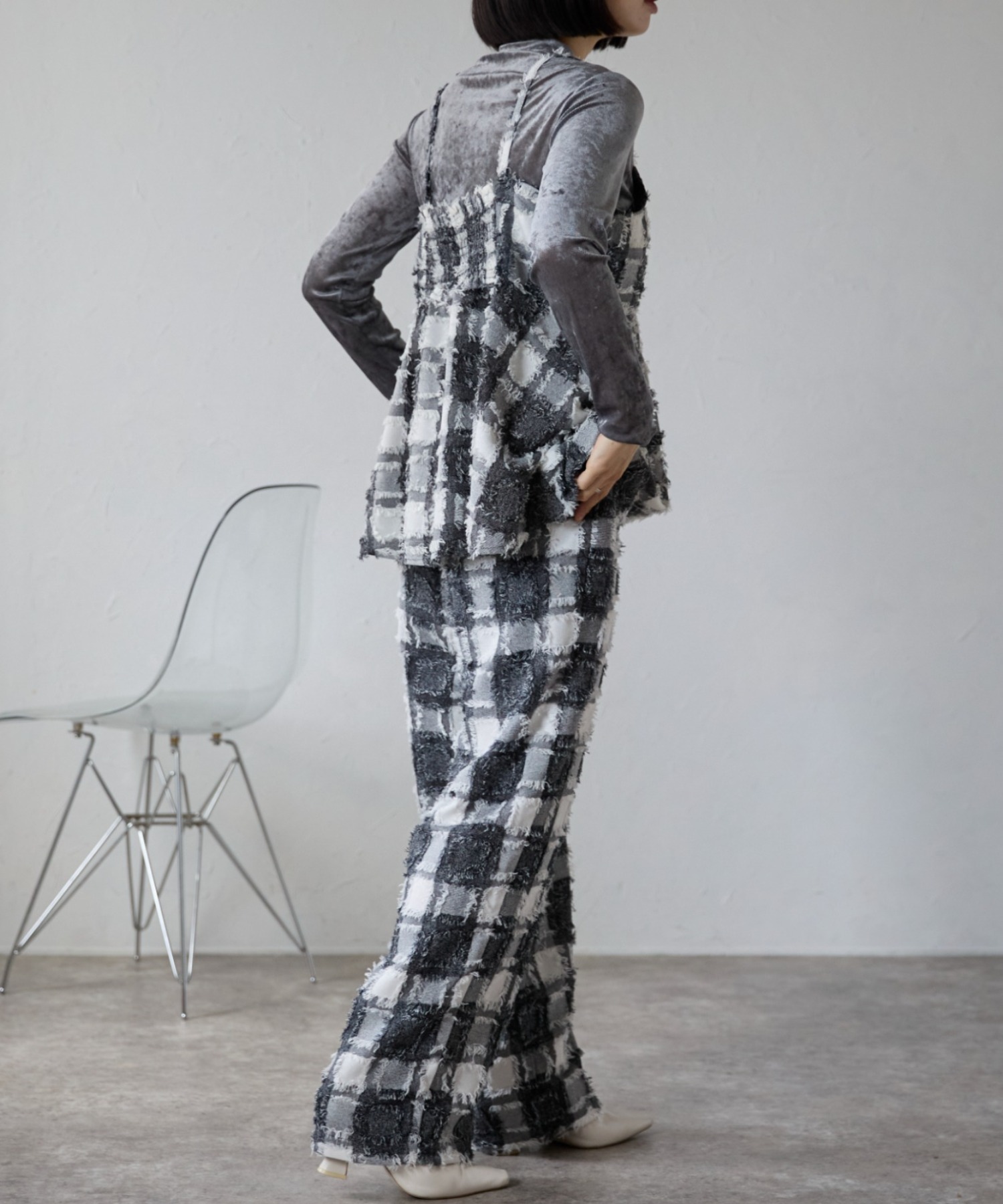 model：158cm 着用サイズ：FREE