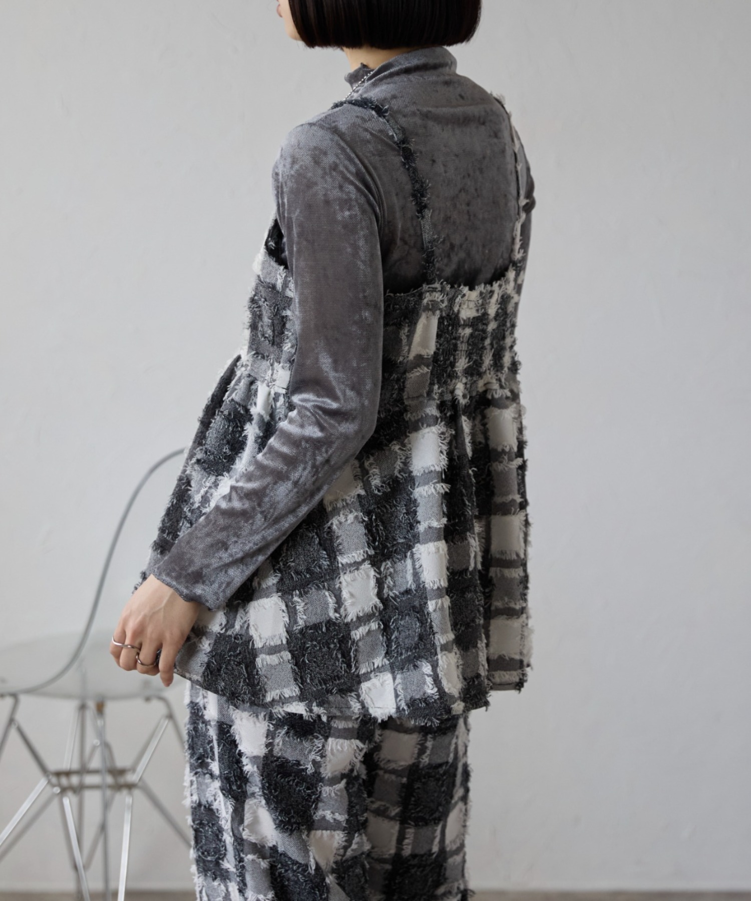 model：158cm 着用サイズ：FREE