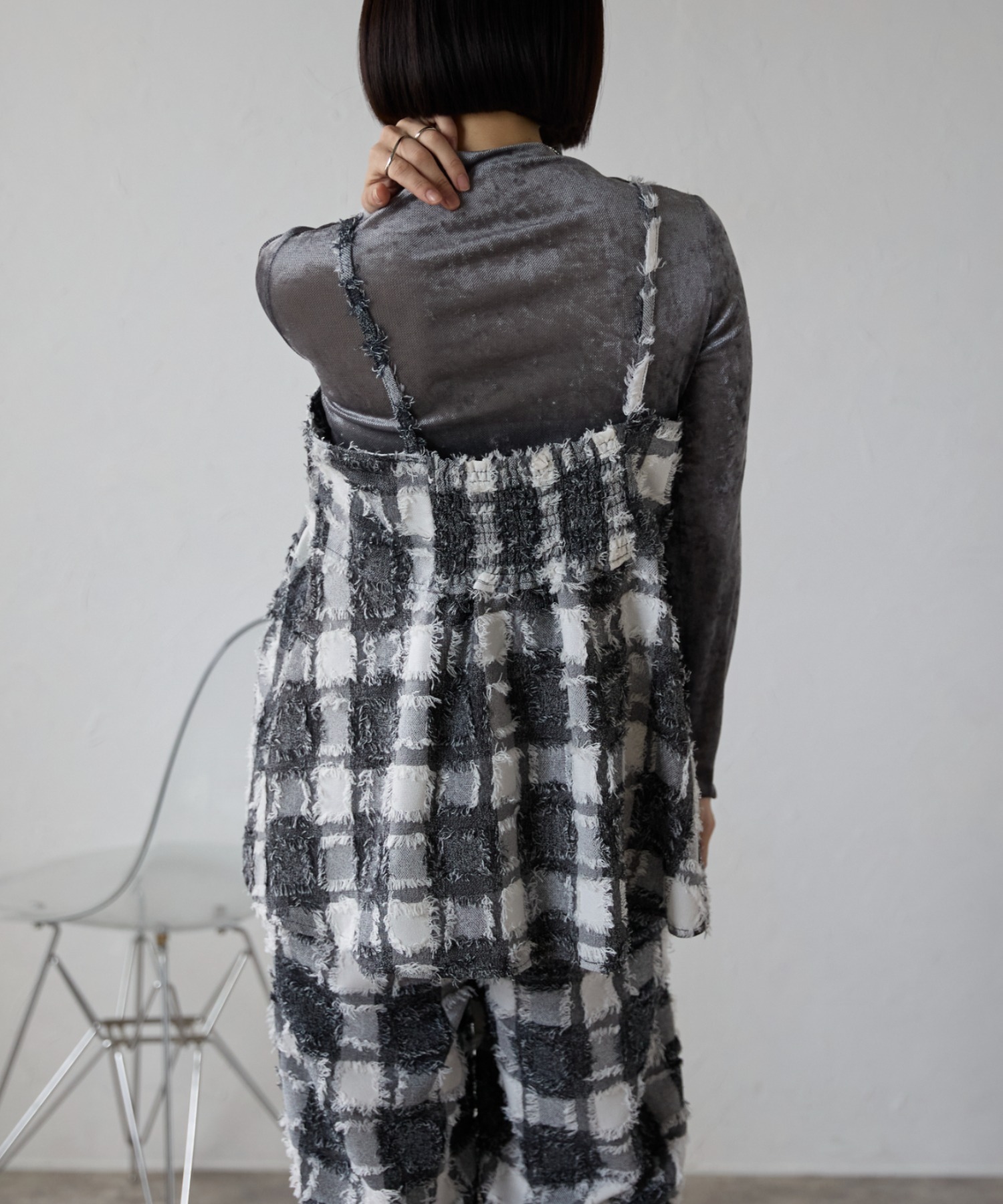 model：158cm 着用サイズ：FREE