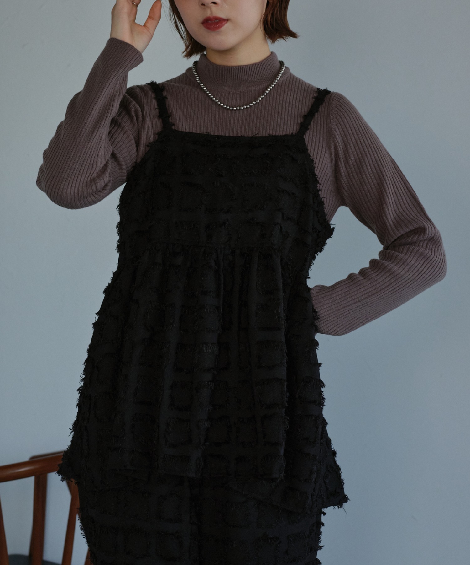 model：158cm 着用サイズ：FREE