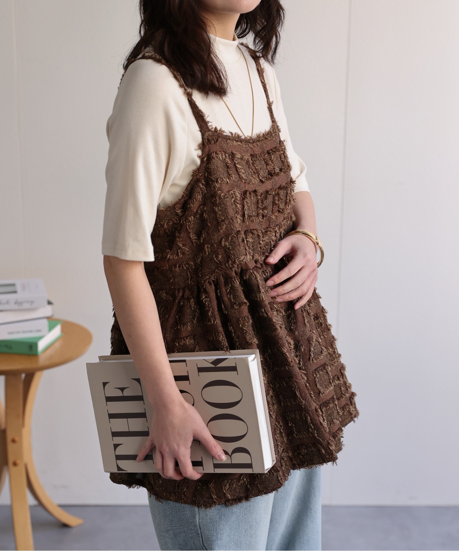 model：156cm 着用サイズ：FREE