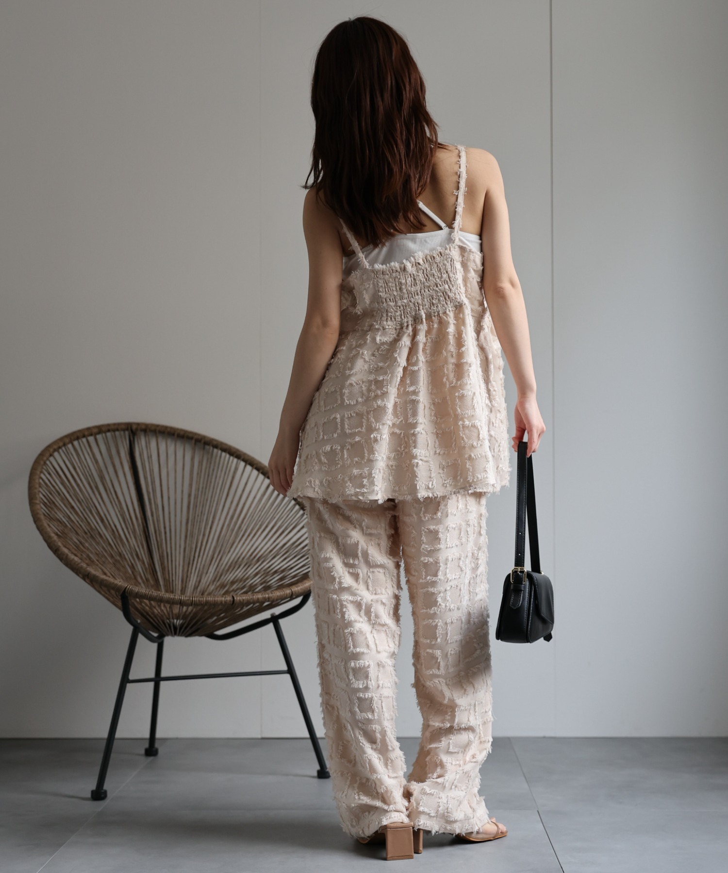 model：156cm　着用サイズ：FREE