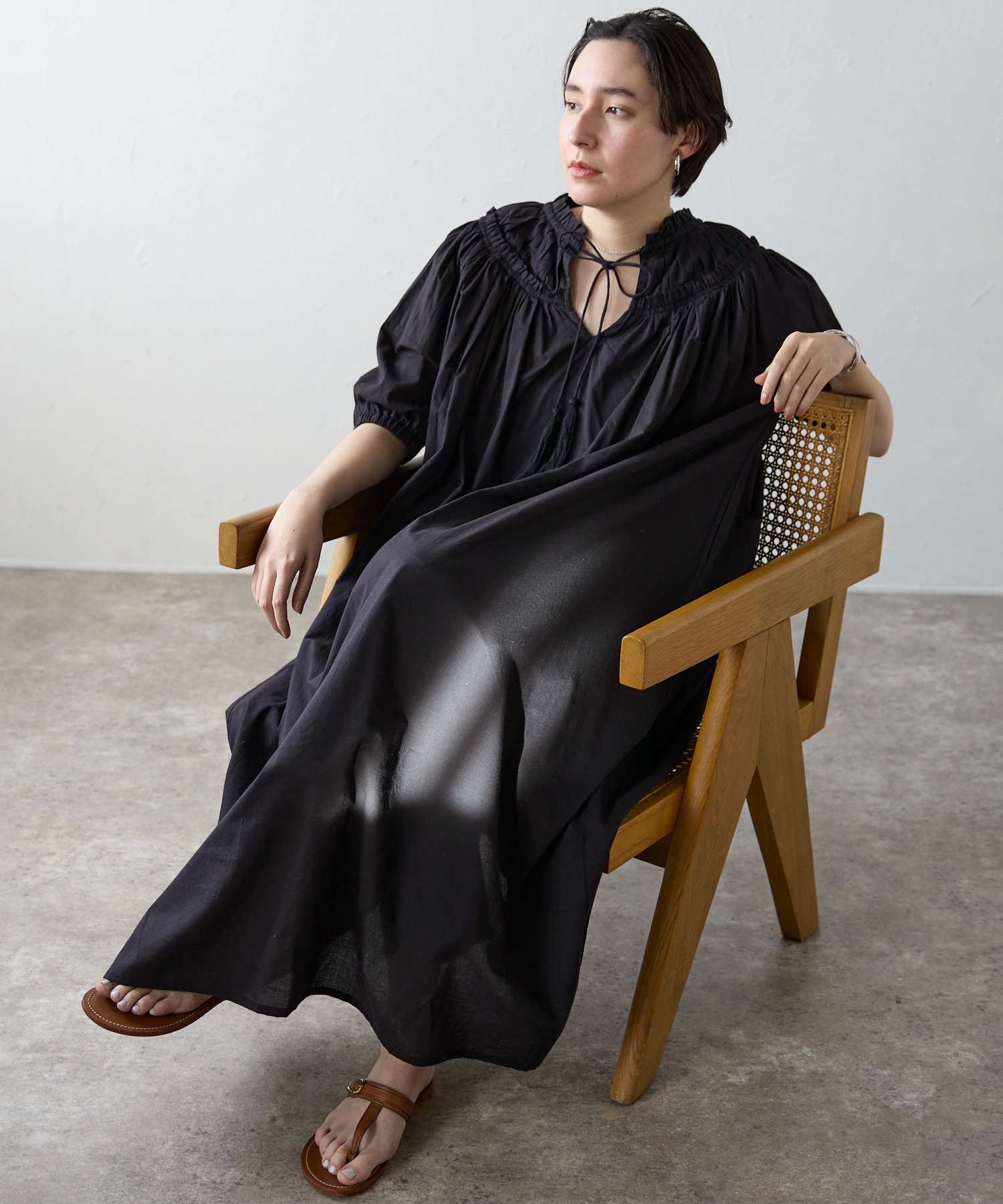 モデル身長:170cm　サイズ:FREE