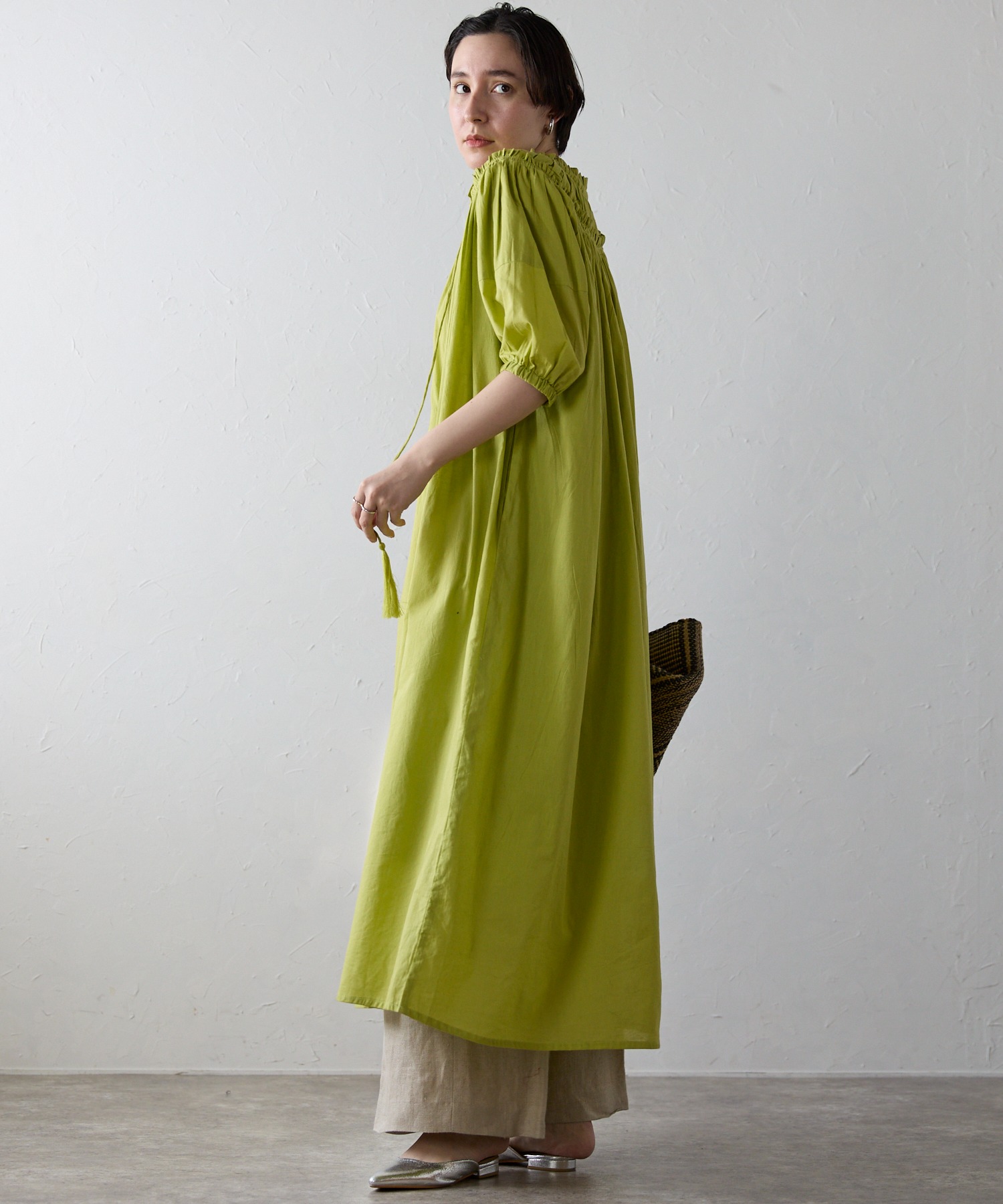 モデル身長:170cm　サイズ:FREE