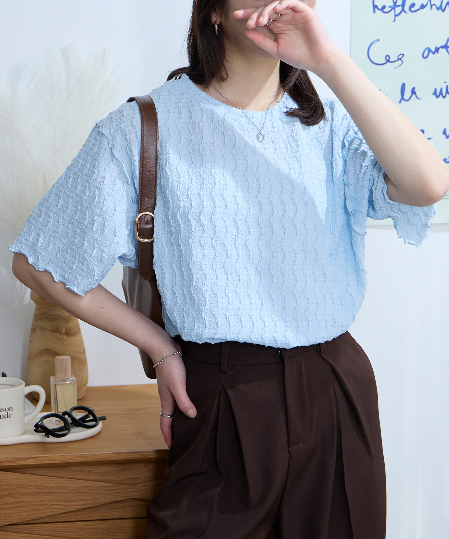 クールな着心地｜多機能 ポコポコ メロー 優秀Tシャツ (UVカット 