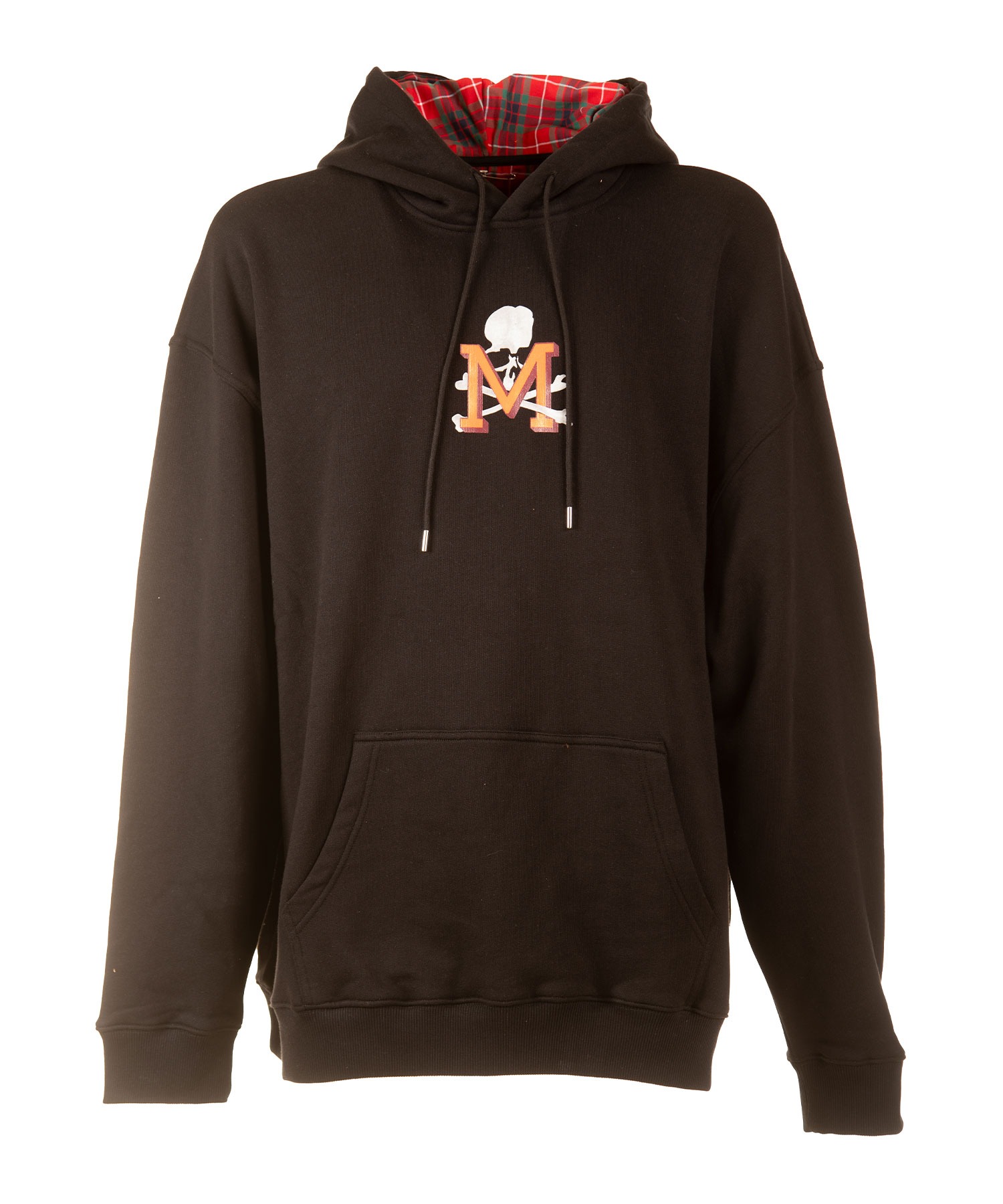 MASTERMIND WORLD × BARACUTA — brushed fleece hoodie FLEECE MM (флис-худи)