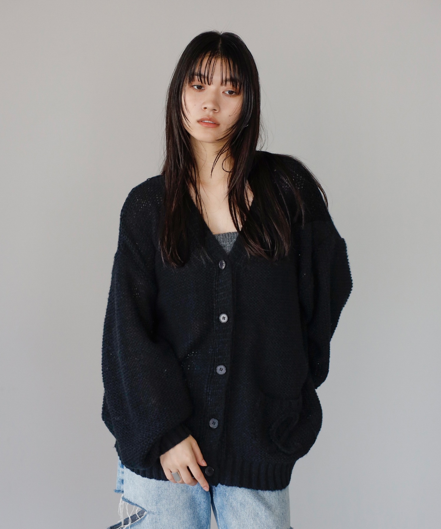 model：H167 着用サイズ：FREE