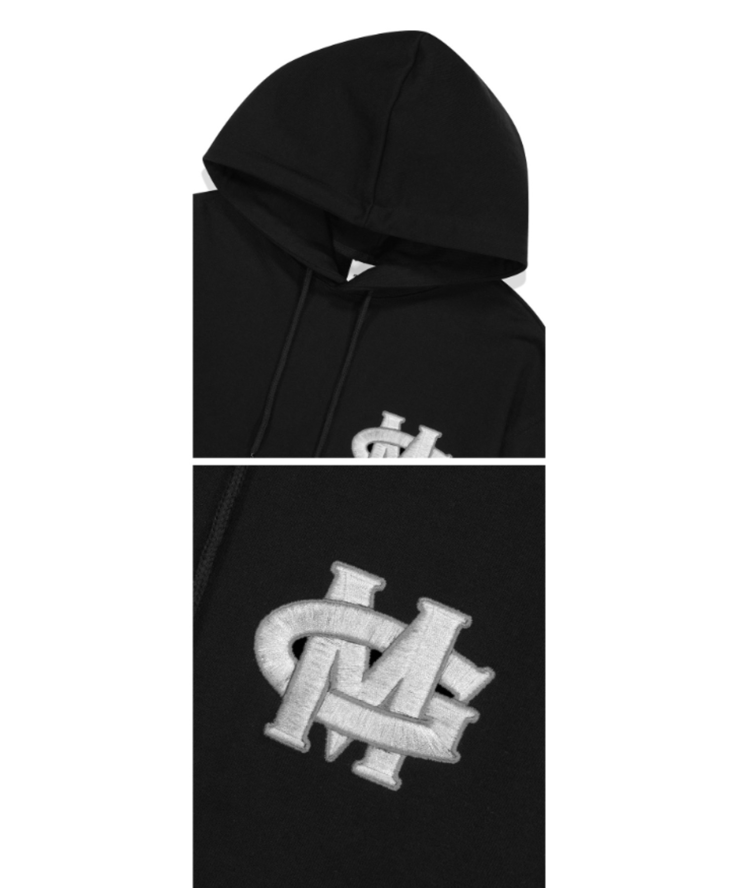 【mahagrid】23SS★ CROSS LOGO HOODIE CROSS LOGO HOODIE[GREY] - MAHAGRID