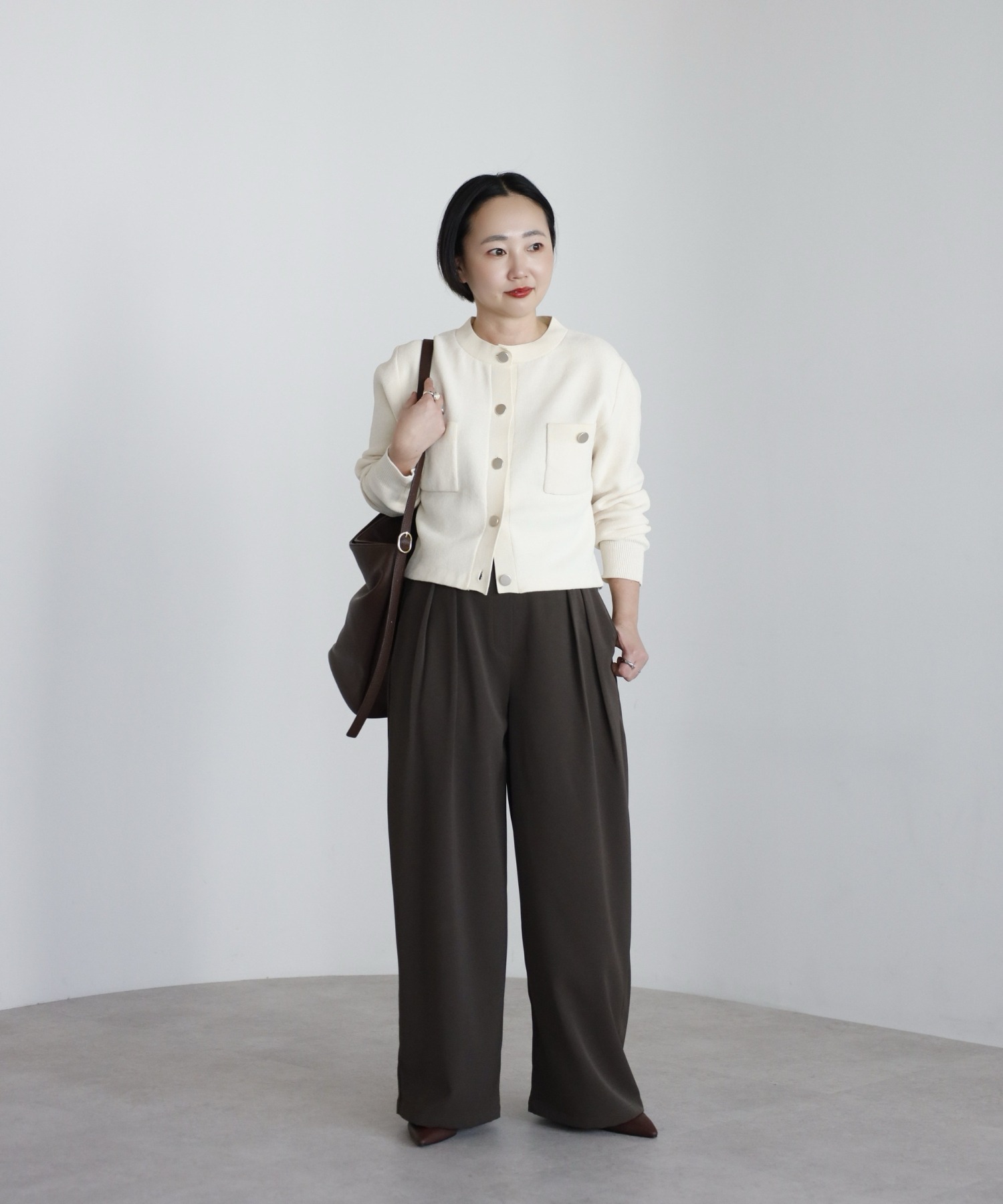 model：H155 着用サイズ：FREE