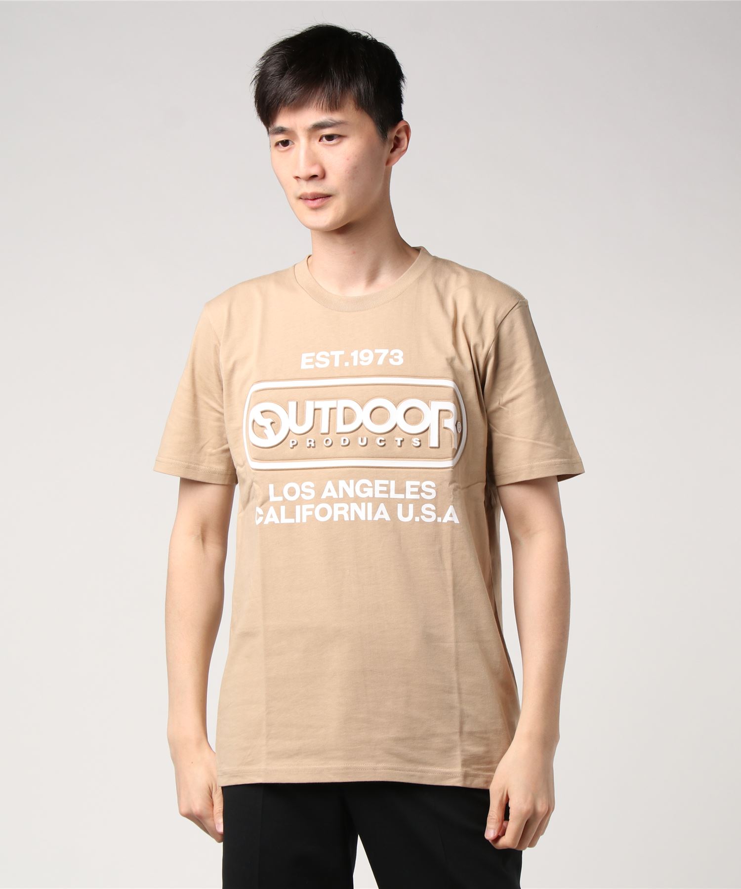 ｏｕｔｄｏｏｒ ｐｒｏｄｕｃｔｓ エンボスプリントロゴｔシャツ ブランドロゴ ビッグロゴプリント Outdoor Products Apparel アウトドアプロダクツ Outdoor Products 公式通販サイト