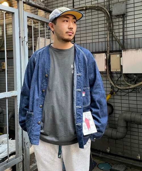 アムオンス ジャケット Gジャン CAL O LINE ENGINEERS JACKET