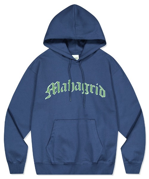 mahagrid/マハグリッド』GOTHIC LOGO HOODIE/ゴシックロゴ プル