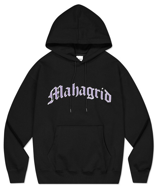 mahagrid/マハグリッド』GOTHIC LOGO HOODIE/ゴシックロゴ プル