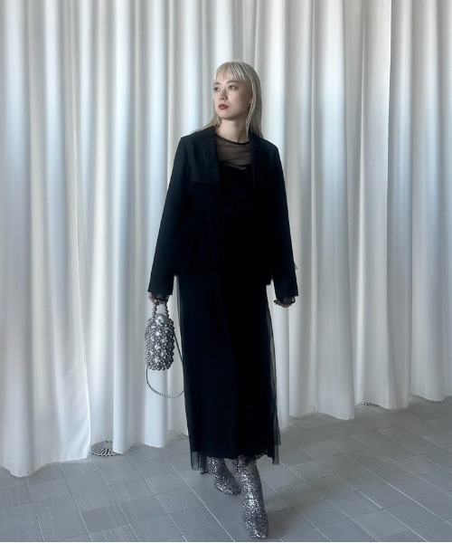 BOB CUT JACKET BOLERO