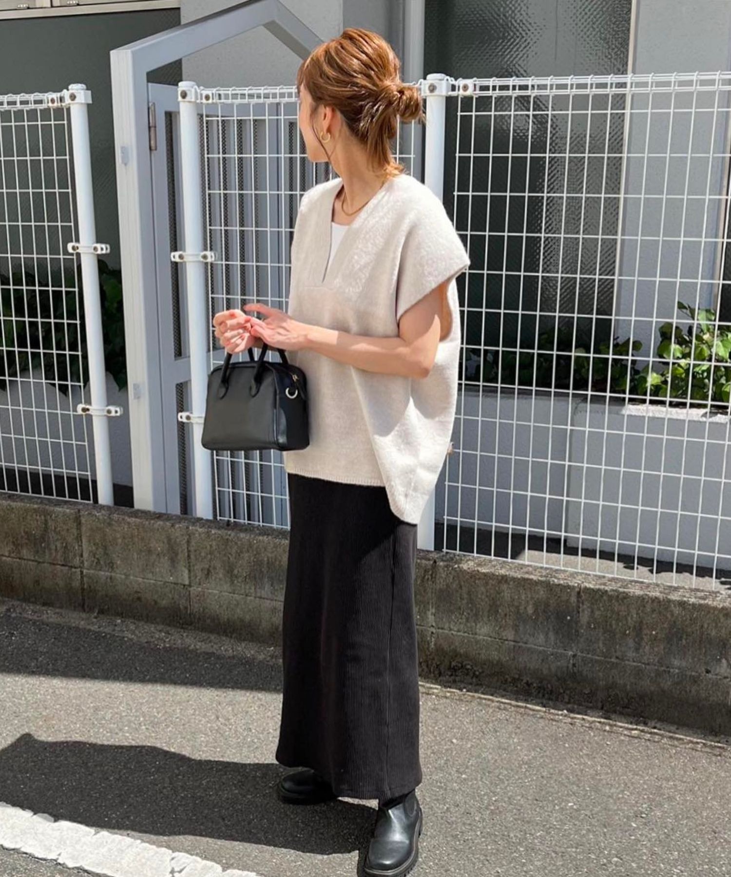 model：H160 着用サイズ：FREE