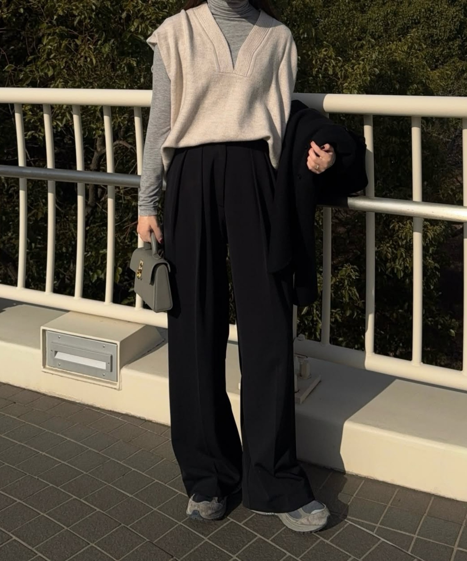 model：H155 着用サイズ：FREE