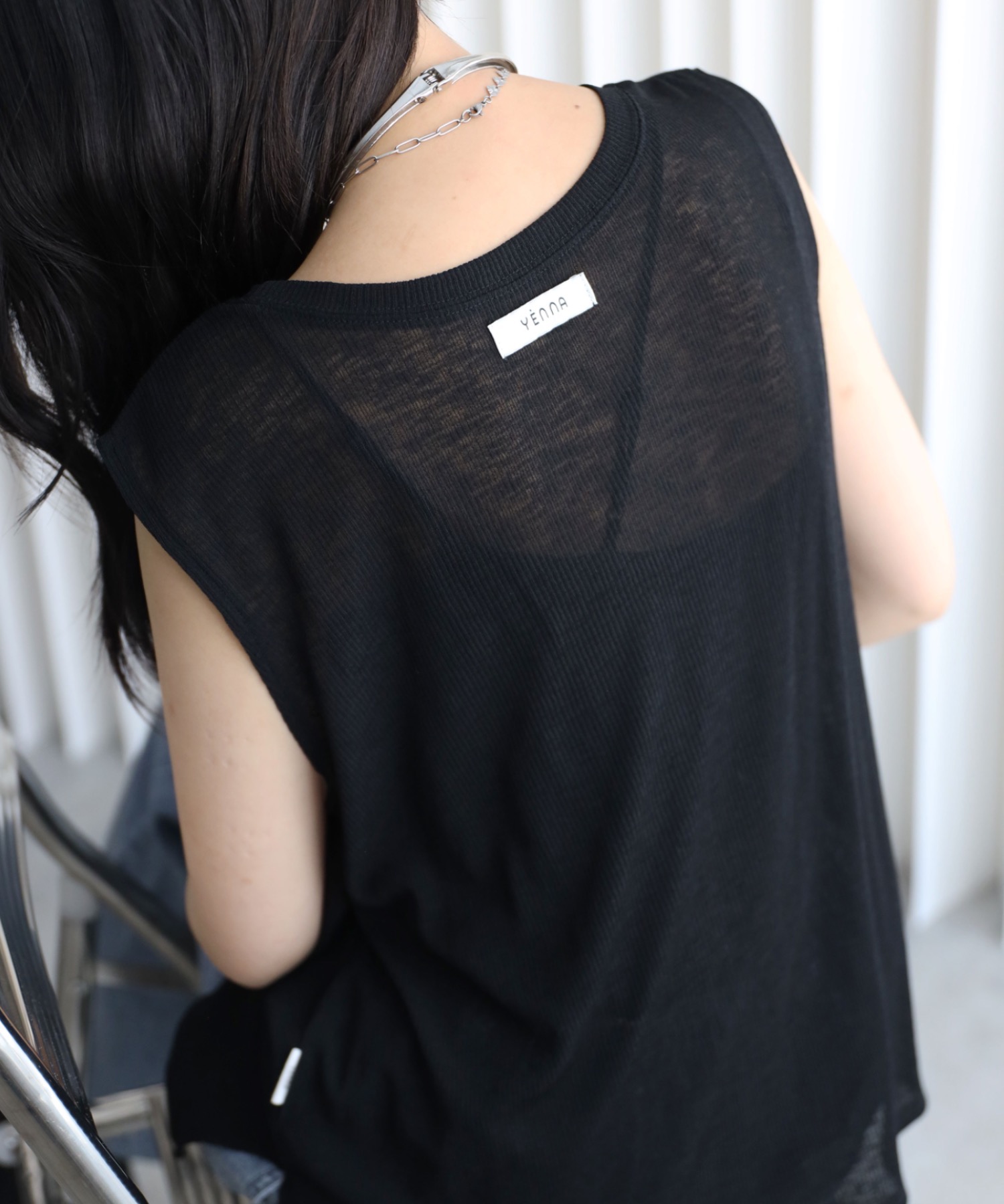 model：164cm. 着用サイズ：FREE