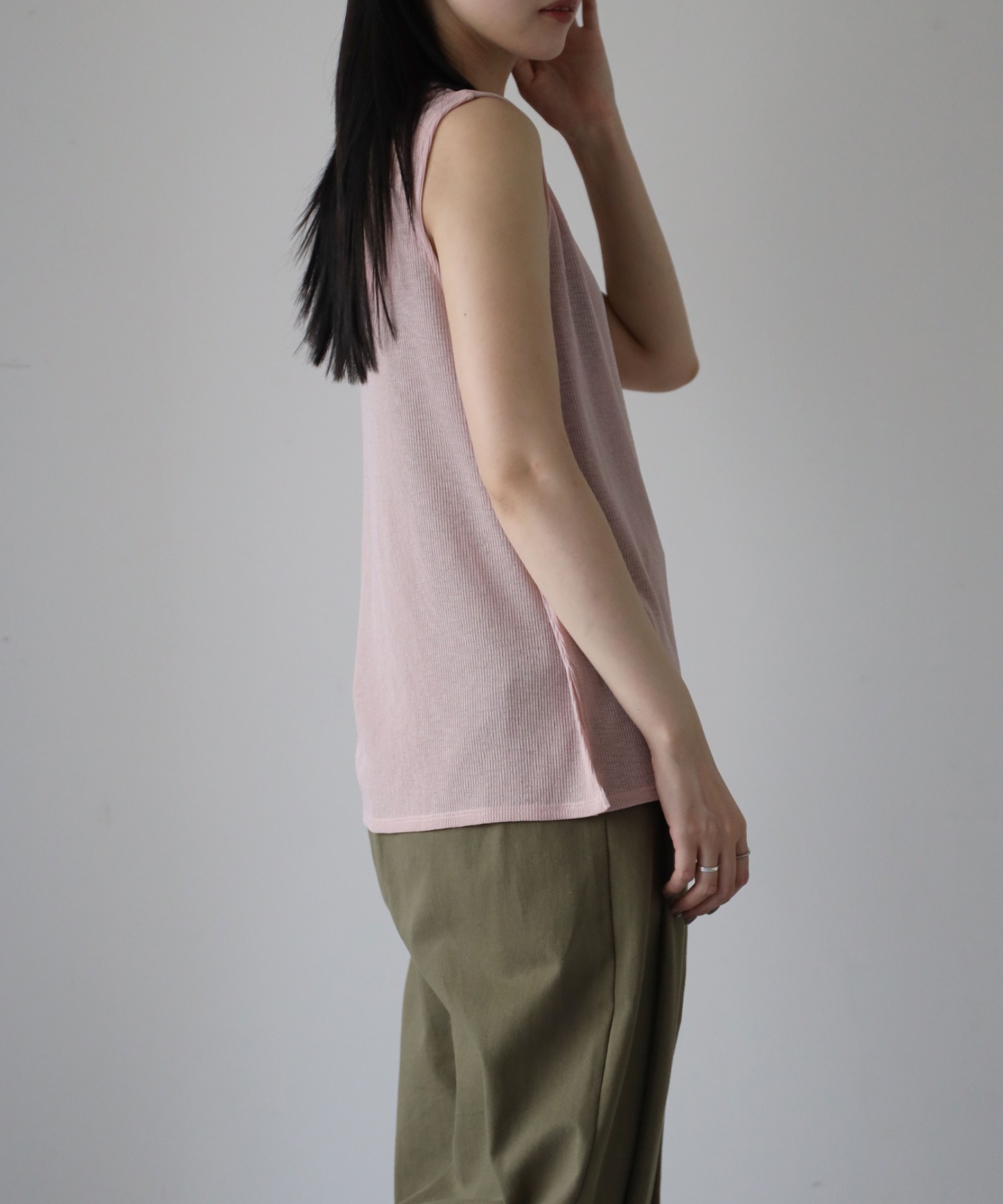 model：164cm. 着用サイズ：FREE