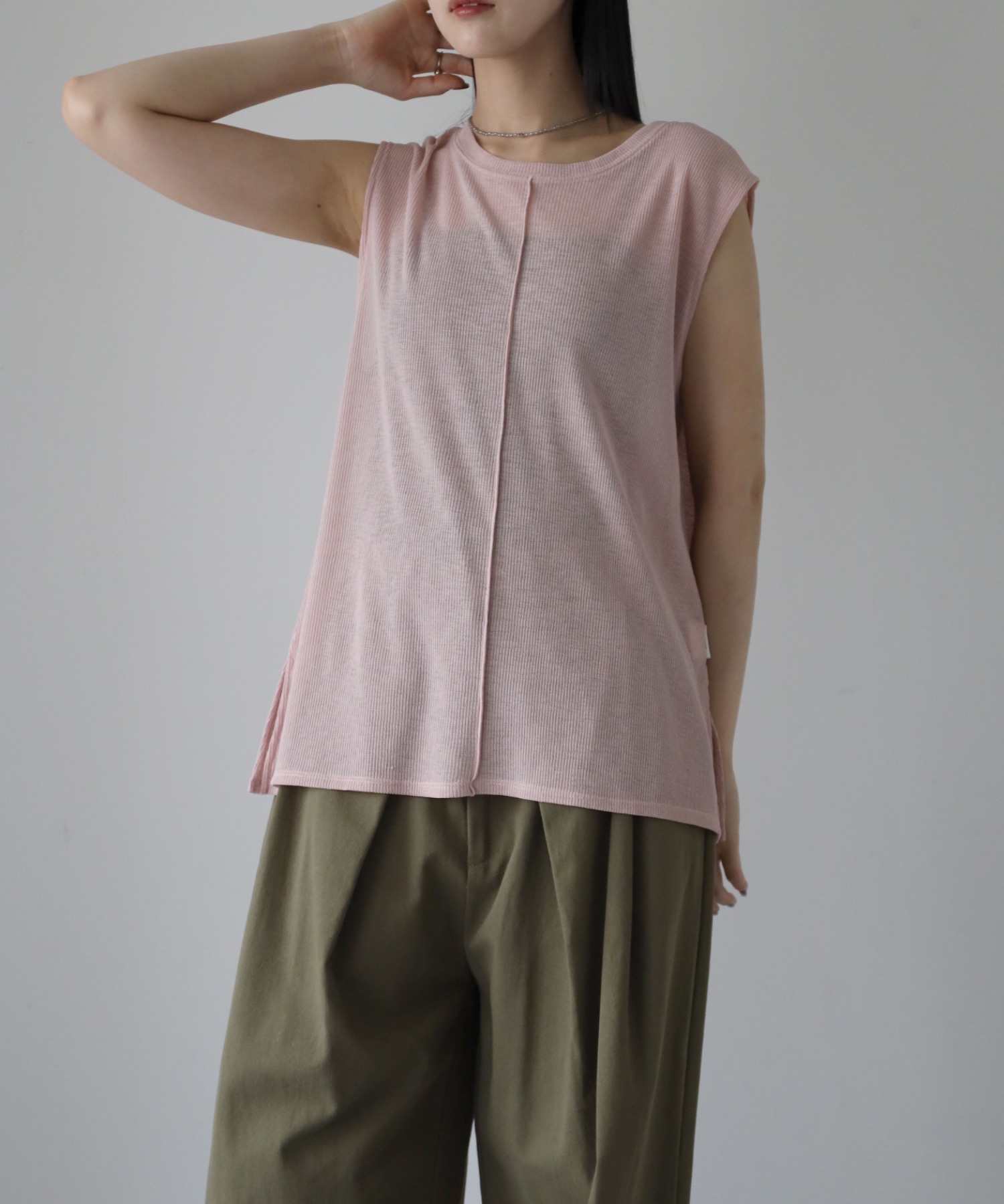 model：164cm. 着用サイズ：FREE