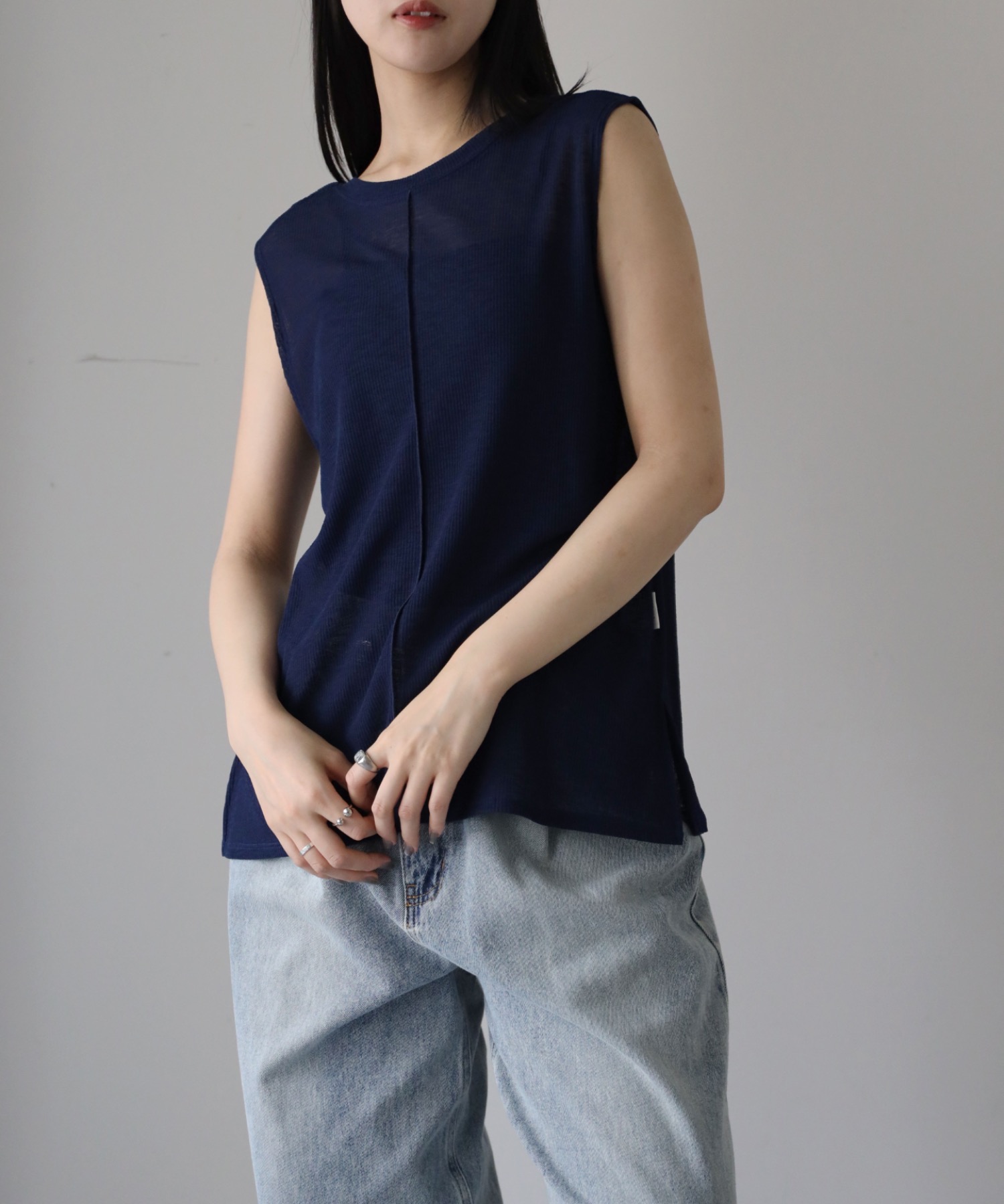 model：164cm. 着用サイズ：FREE