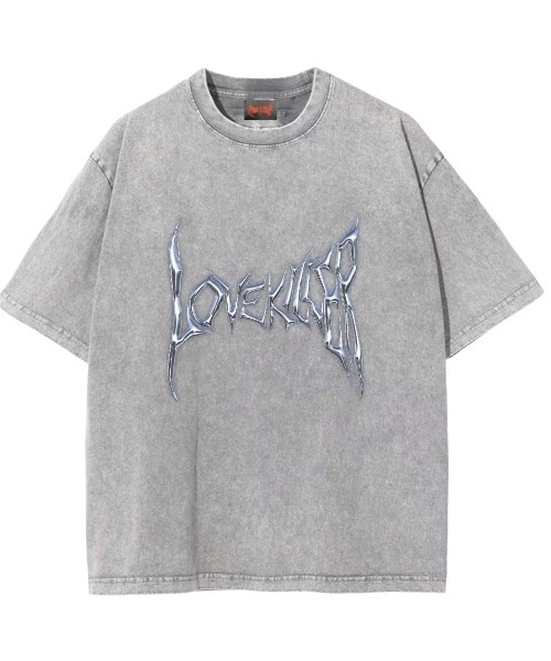 LOVEKILLER ラブキラー　アニメイラスト　Tシャツ　ダメージ　カスタム LOVE KILLER（ラブキラー）の「A'GEM/9 × .kom『LOVE KILLER