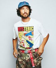 FRANK KOZIK/PIZZA プリント Tシャツ