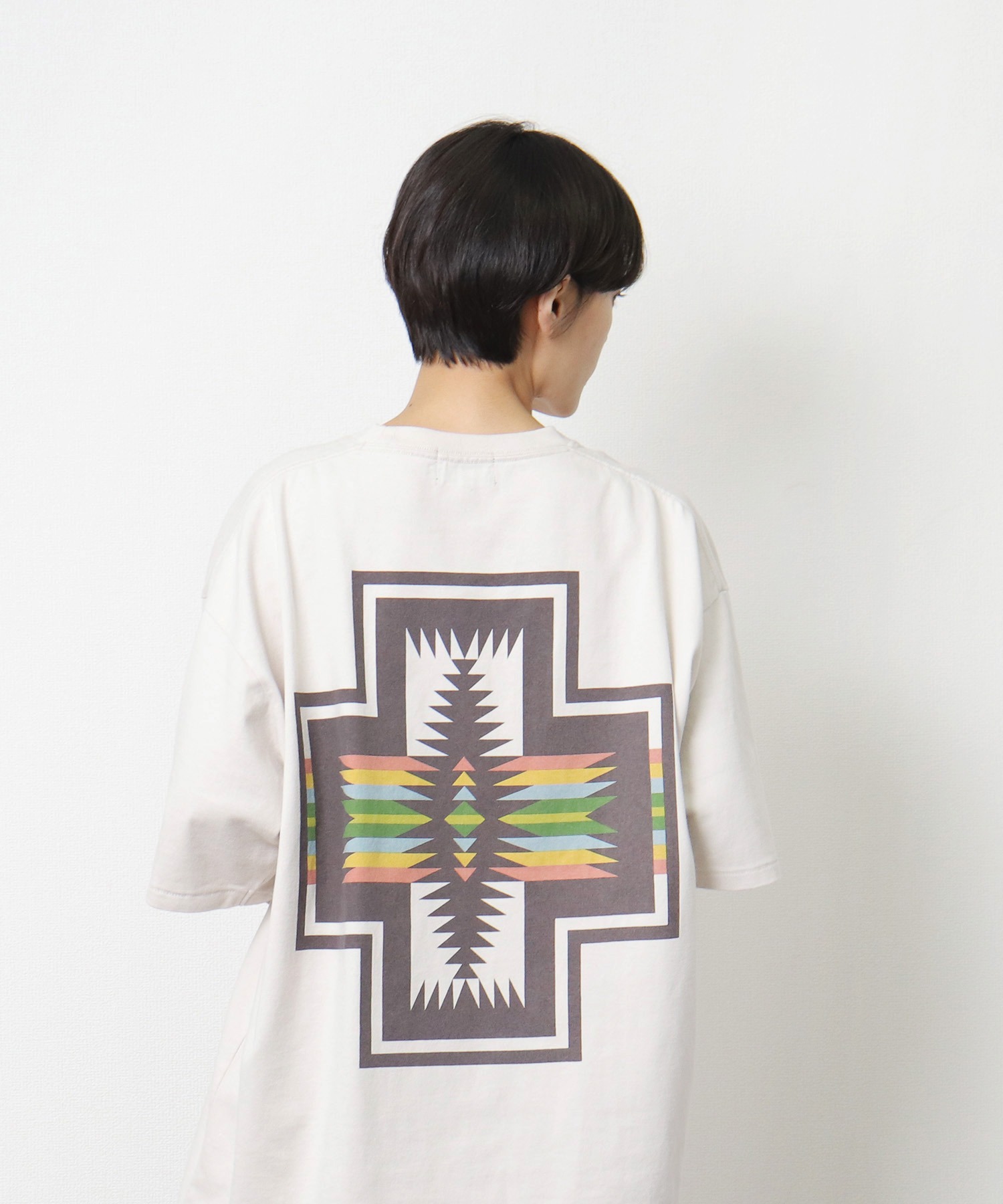 オンライン予約特典 Pendletonマスクプレゼント Pendleton ペンドルトン Unisex Harding T Shirt ハーディング ユニセックス 半袖tシャツ バックプリント Mny The Barefoot Salle De Bal The Barefoot Online サルデバル ザベアフット オンライン