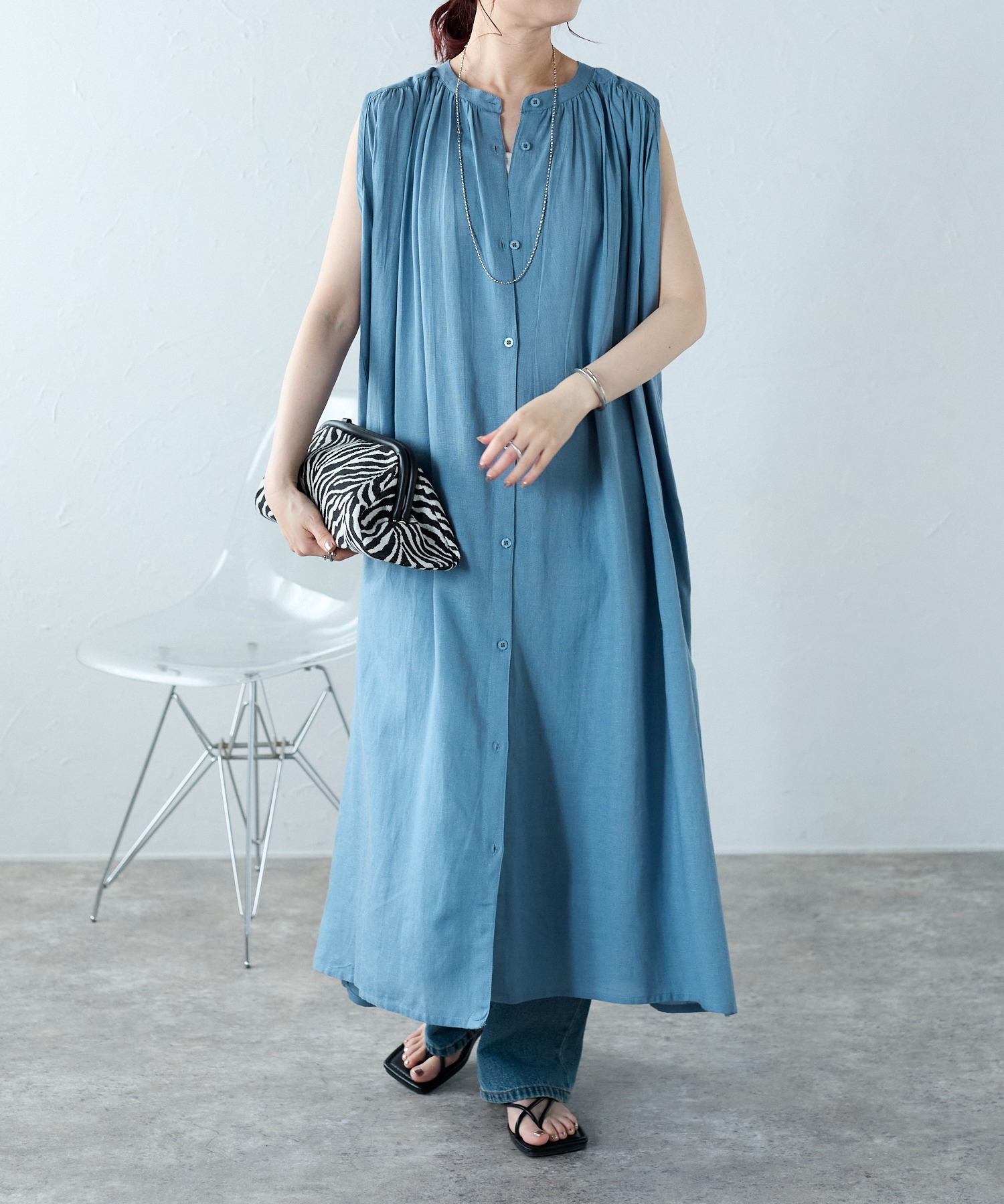 Model：H158　着用サイズ：M