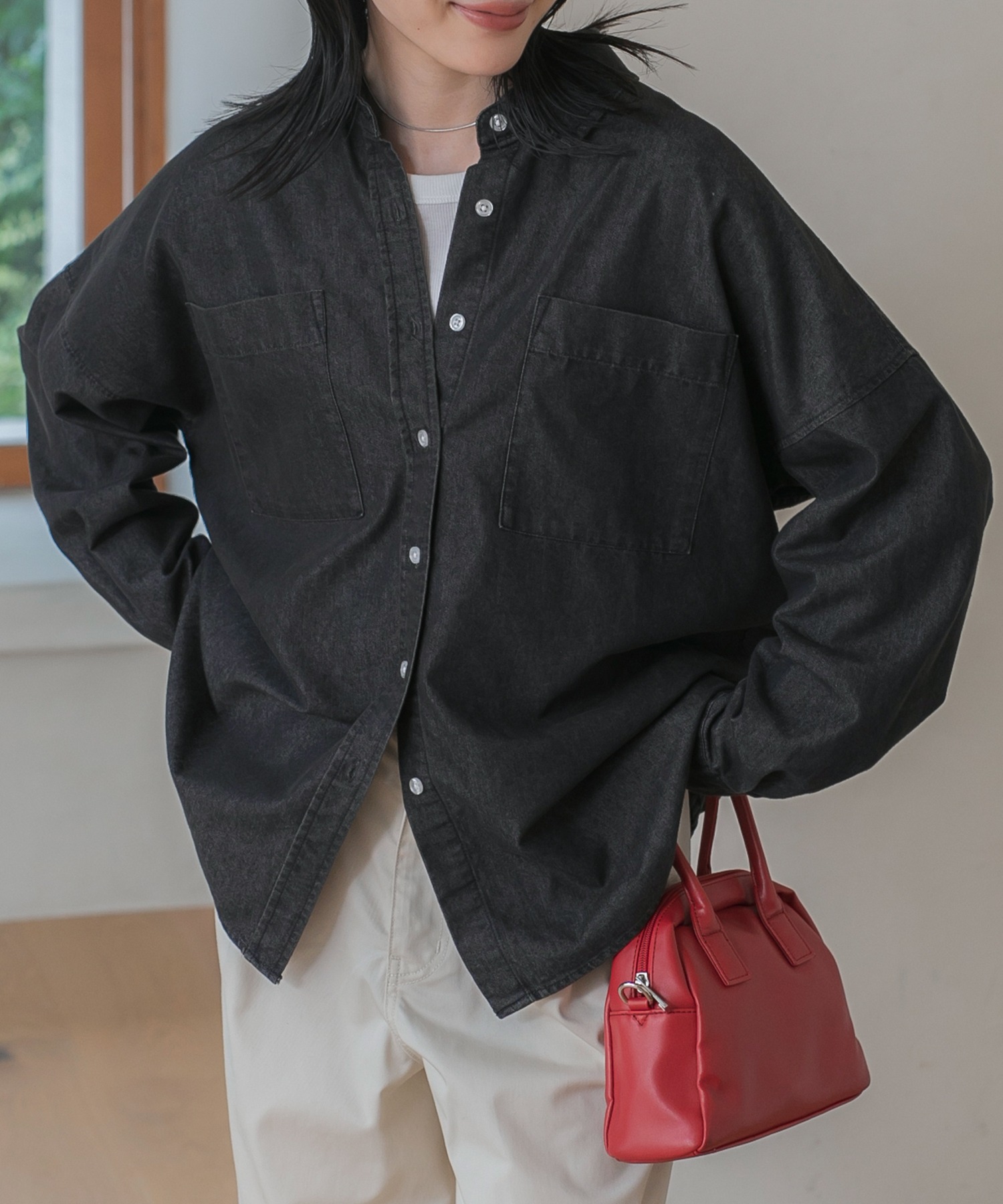 ムック マルチファンクショナル オーバーサイズライトウェイトデニム