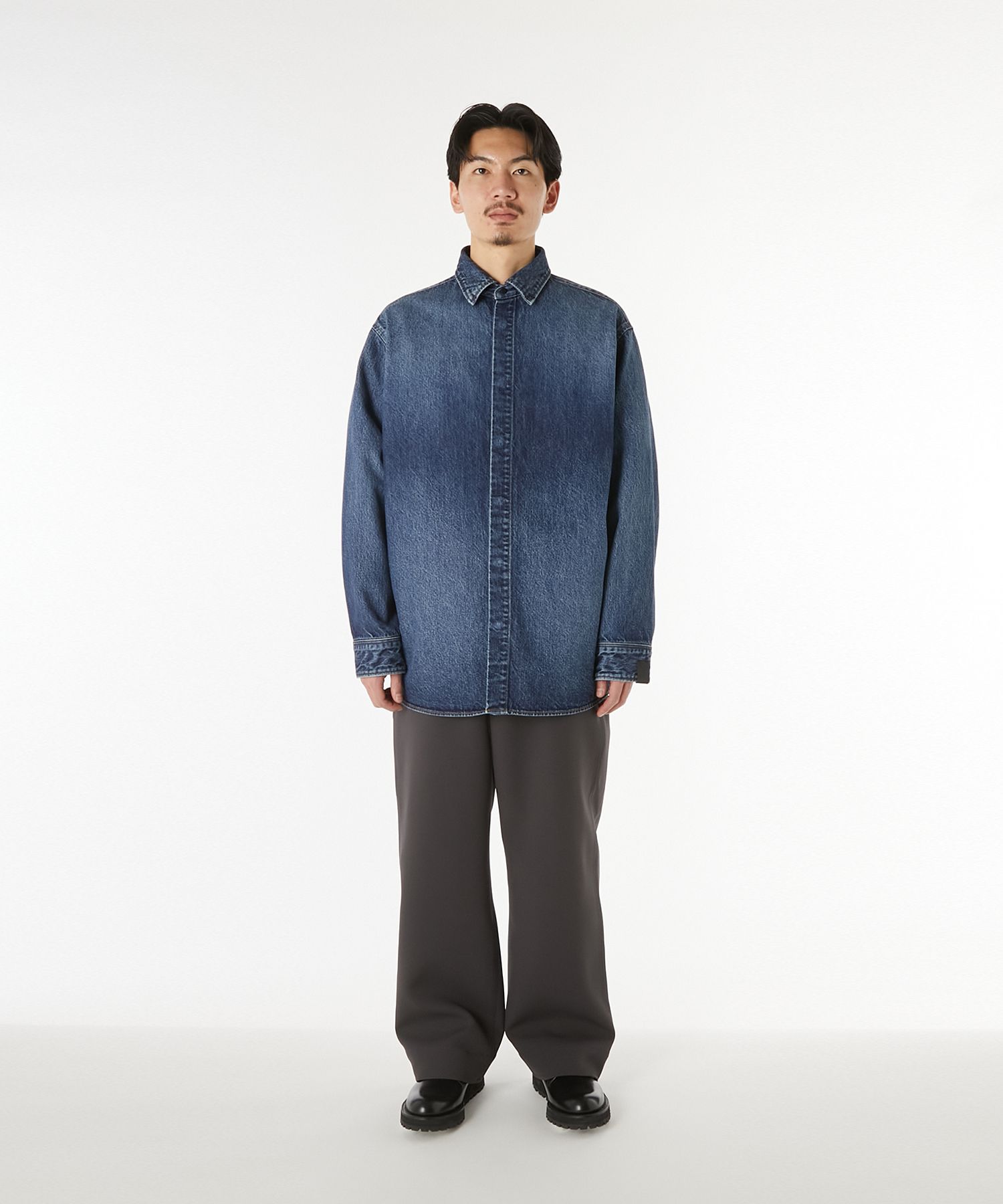 N.hoolywood minedenim メゾンスペシャル　シャツ　デニム N.hoolywood minedenim メゾンスペシャル シャツ デニム メゾン