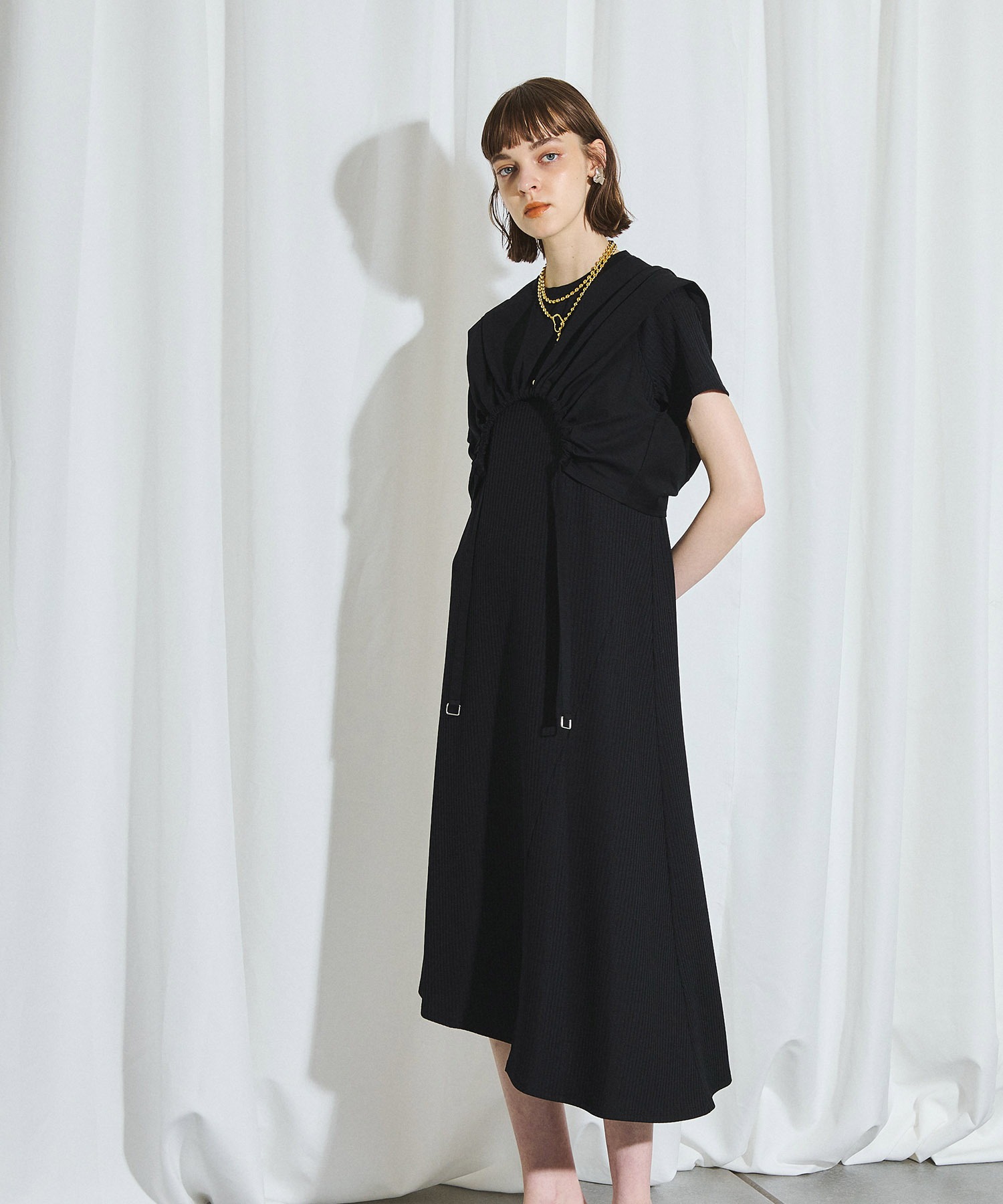 2wayドロストカットワンピース 新生活 2wayドロストカットワンピース 新生活