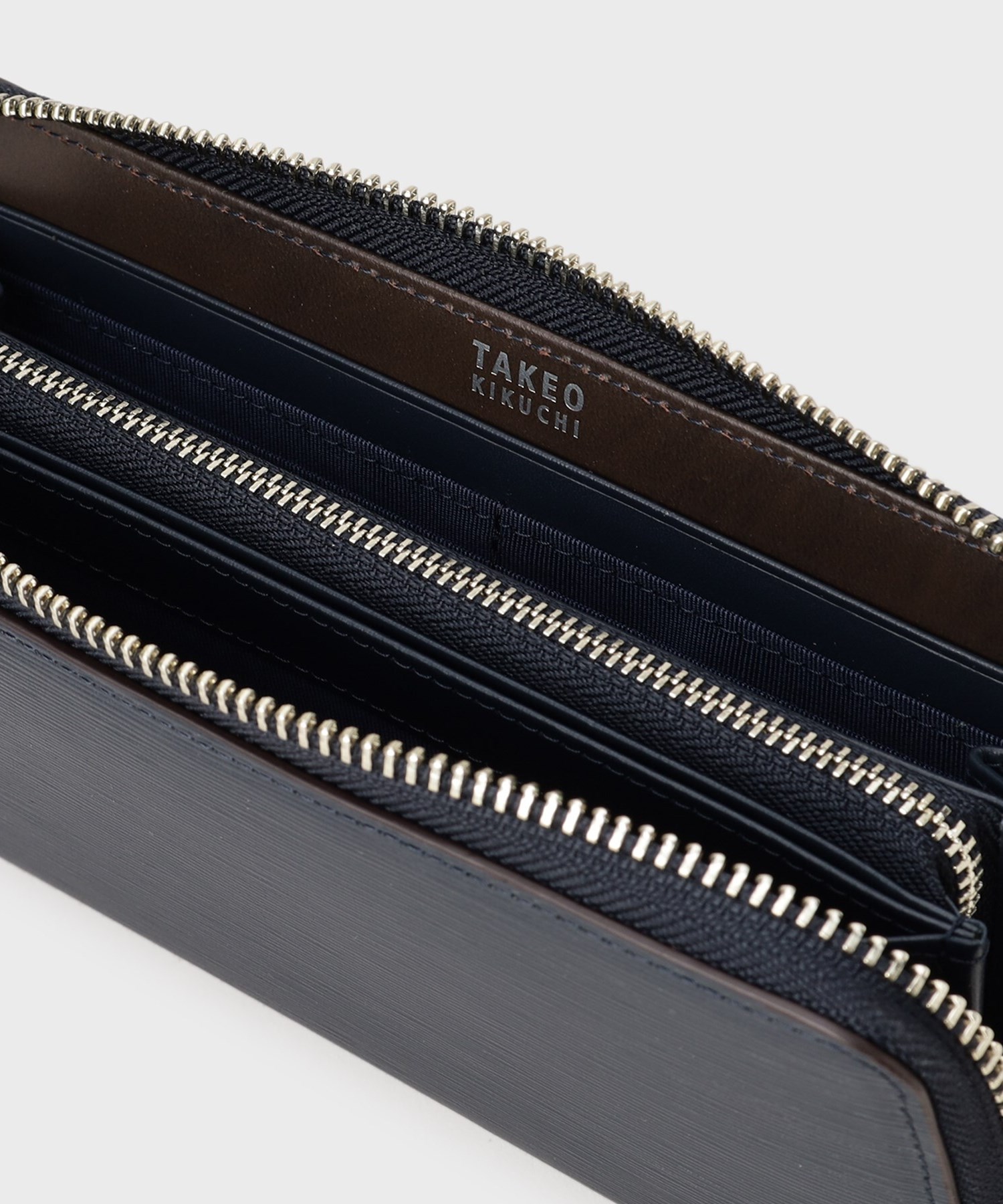 NEW レザーリップルシリーズ】ロングウォレット