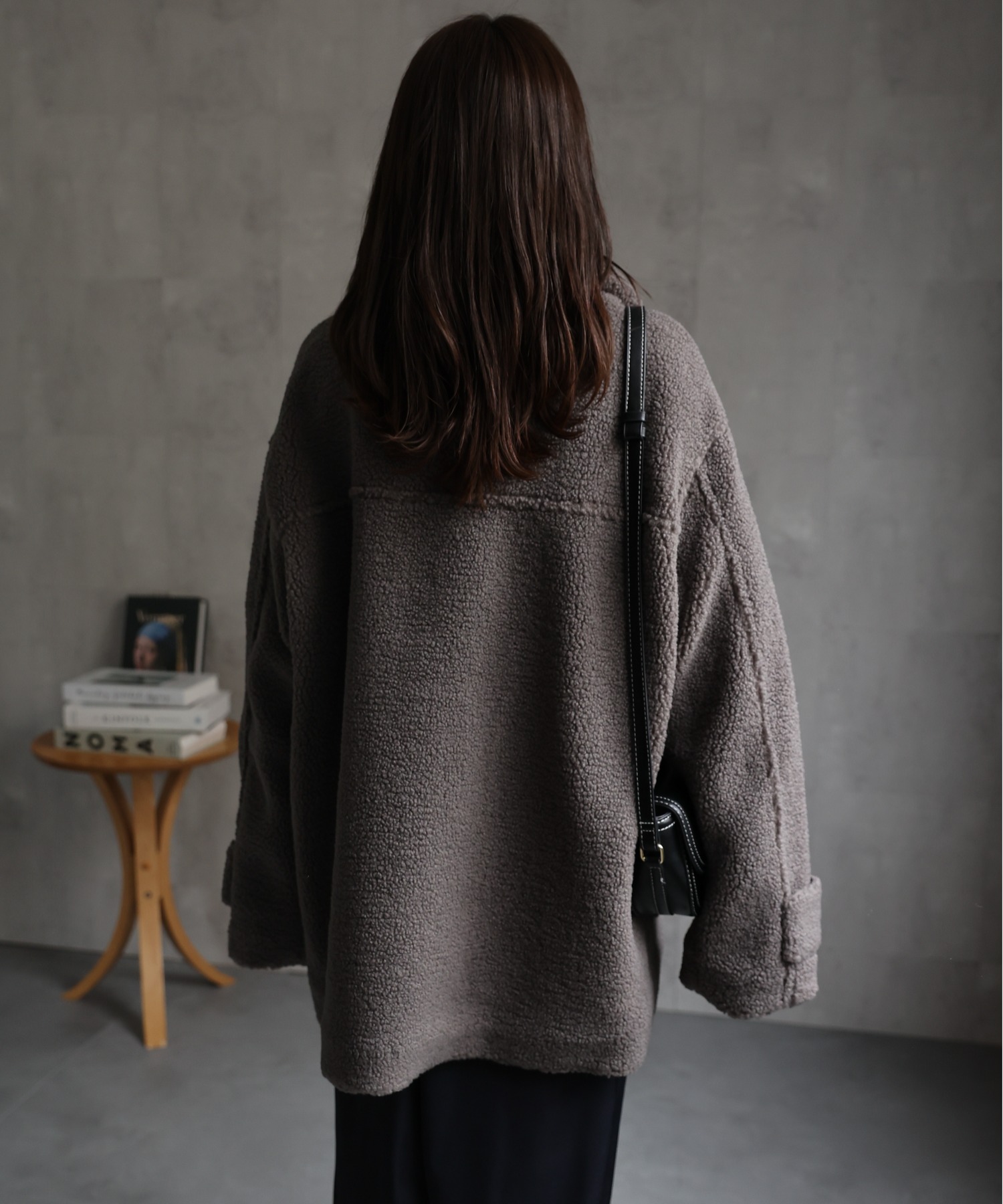 model：156cm 着用サイズ：FREE