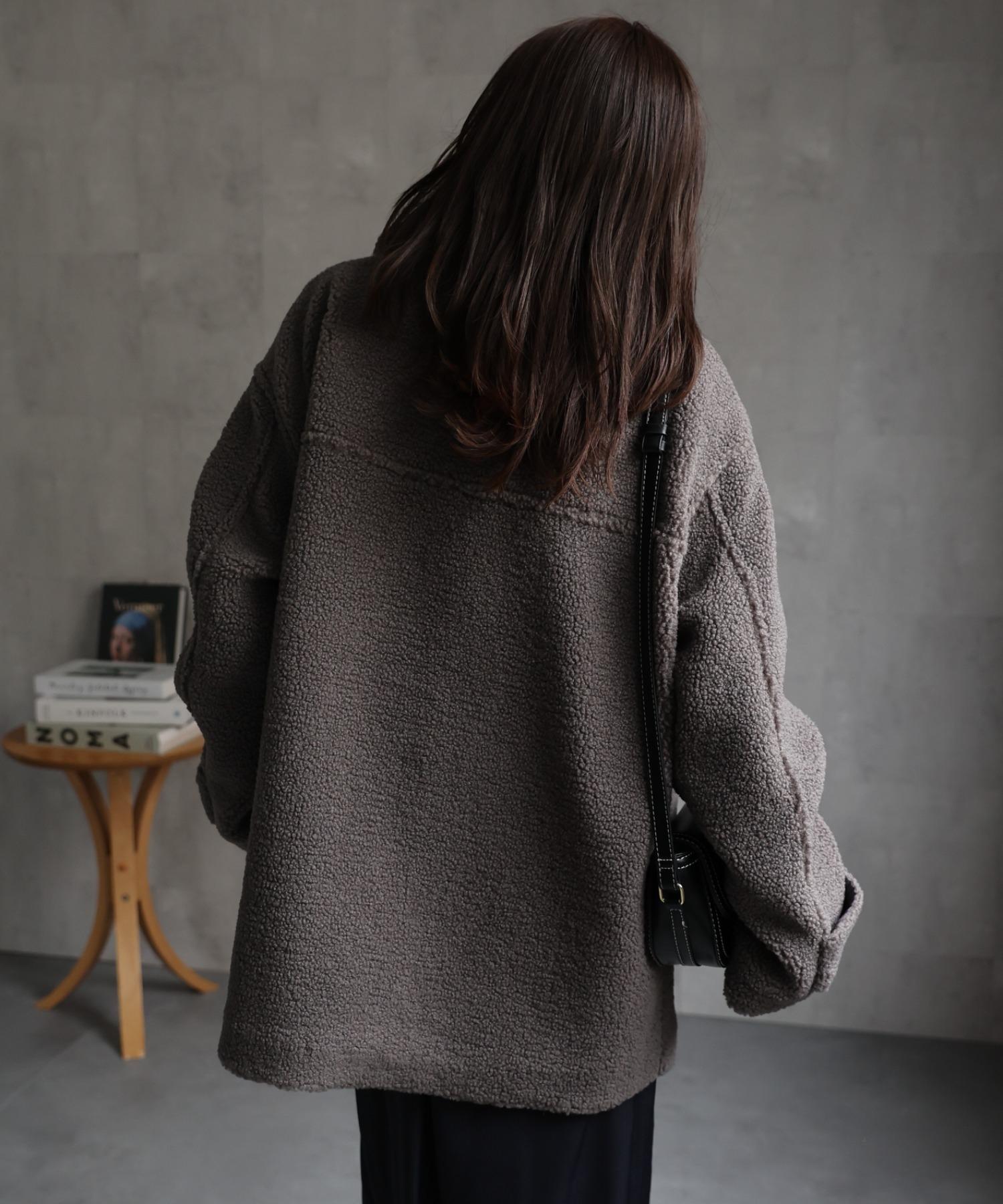 model：156cm 着用サイズ：FREE