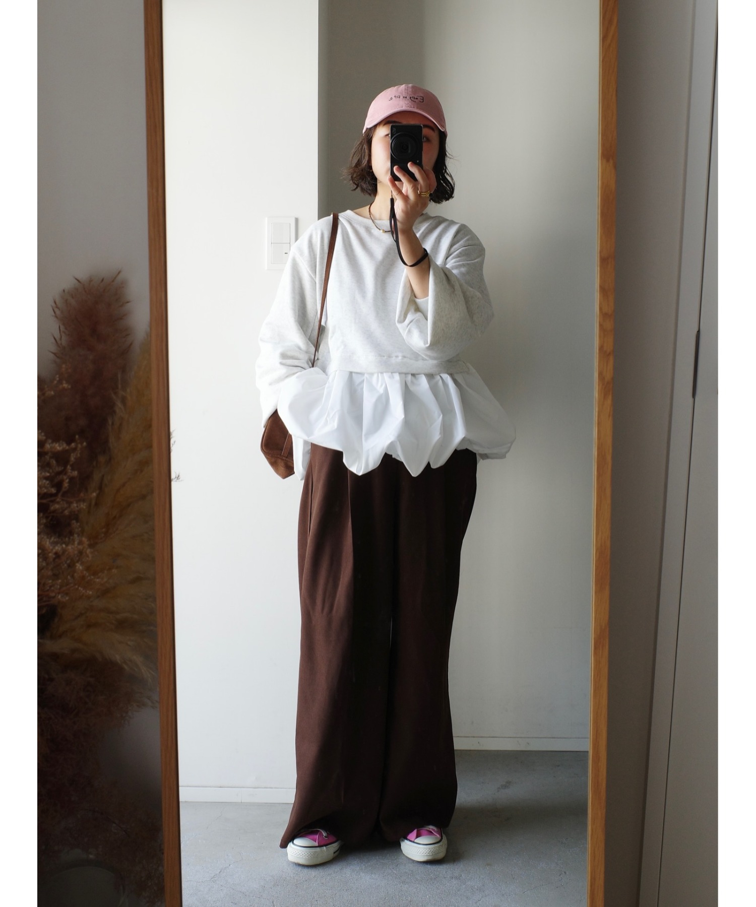model：H158 着用サイズ：FREE