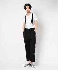 サスペンダー付 ワークパンツ