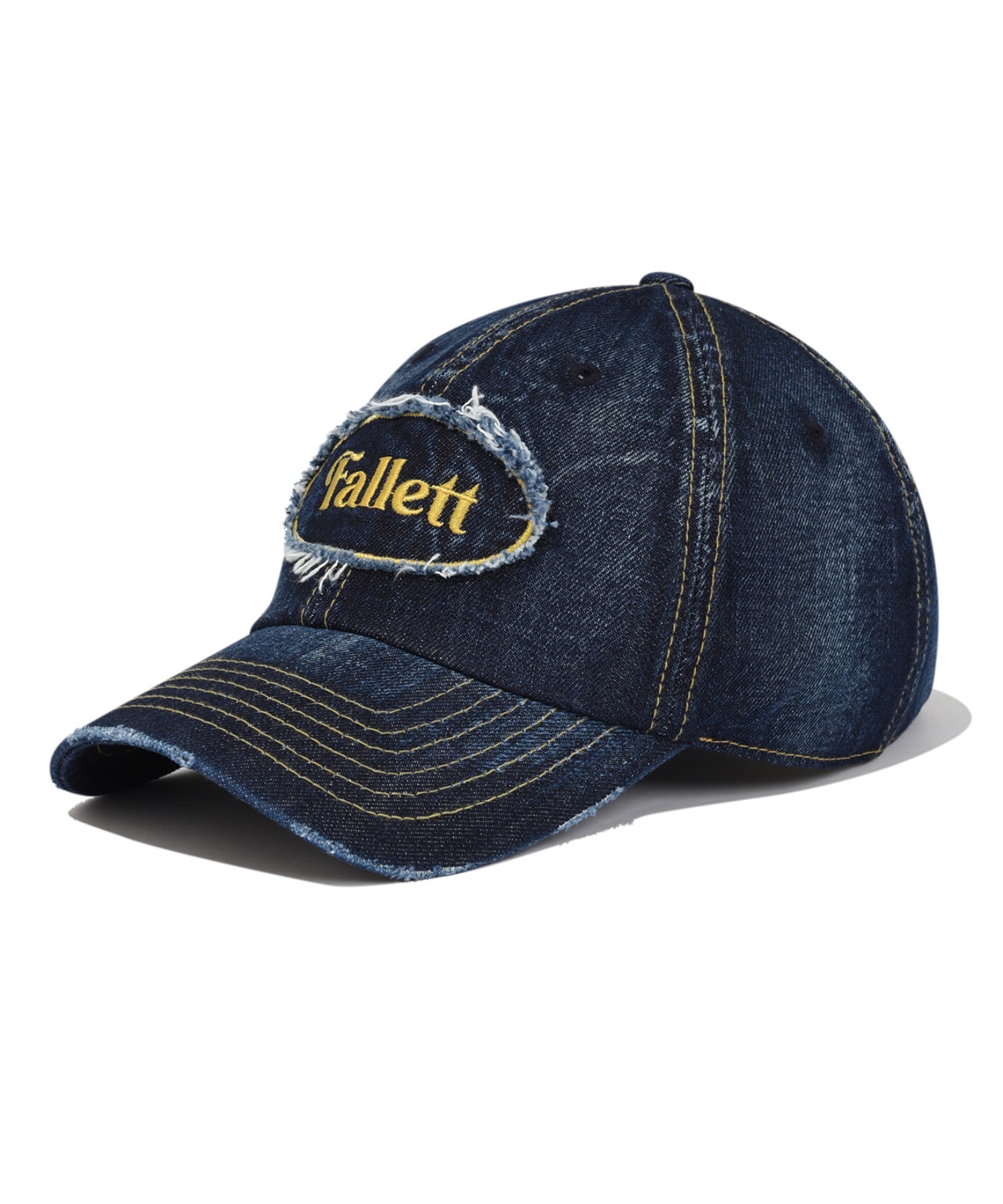 A'GEM/9 × .kom『FALLETT/ファレット』VINTAGE DENIM BALL CAP