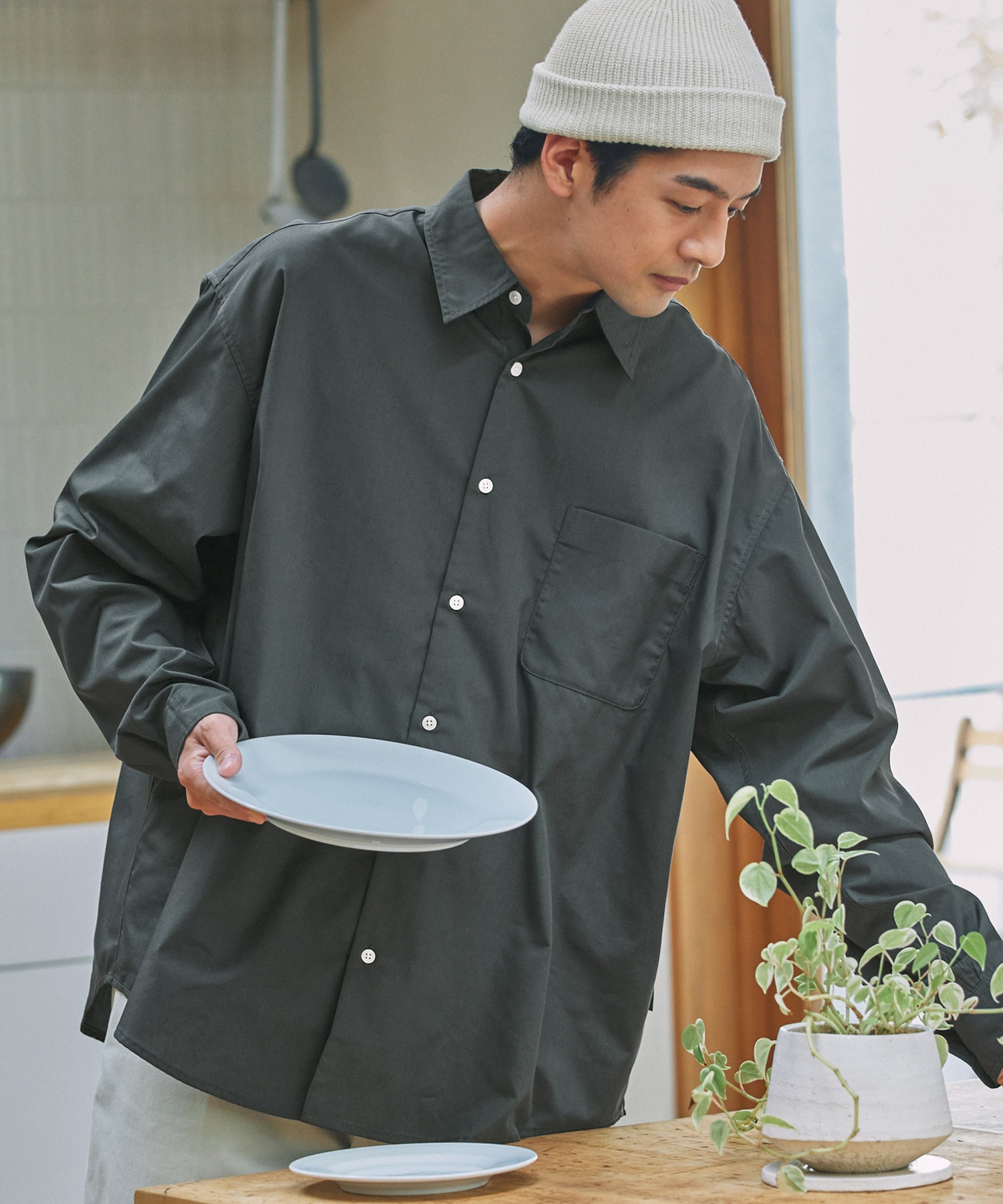 マルチファンクショナルファブリック ビッグシルエット アソート