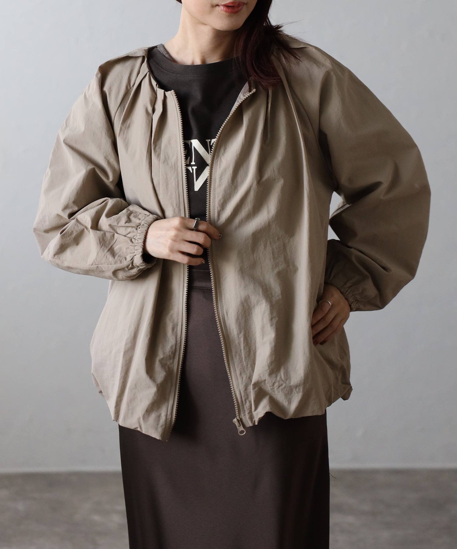 Model：H158　着用サイズ：M
