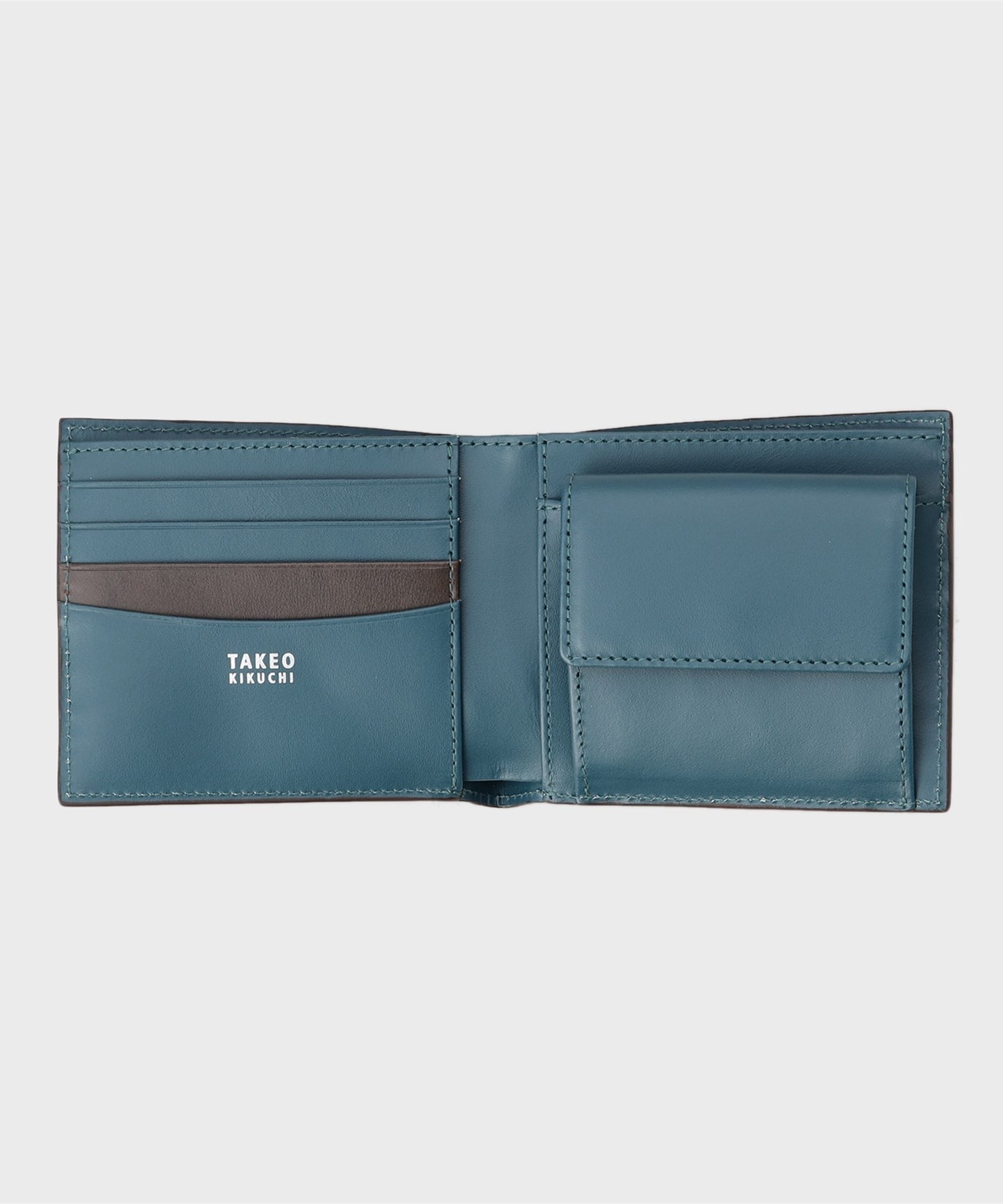 NEW レザーリップルシリーズ】バイフォールド ウォレット