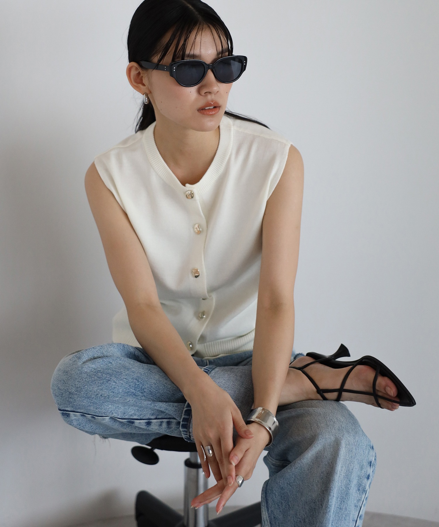 model：H167 着用サイズ：FREE