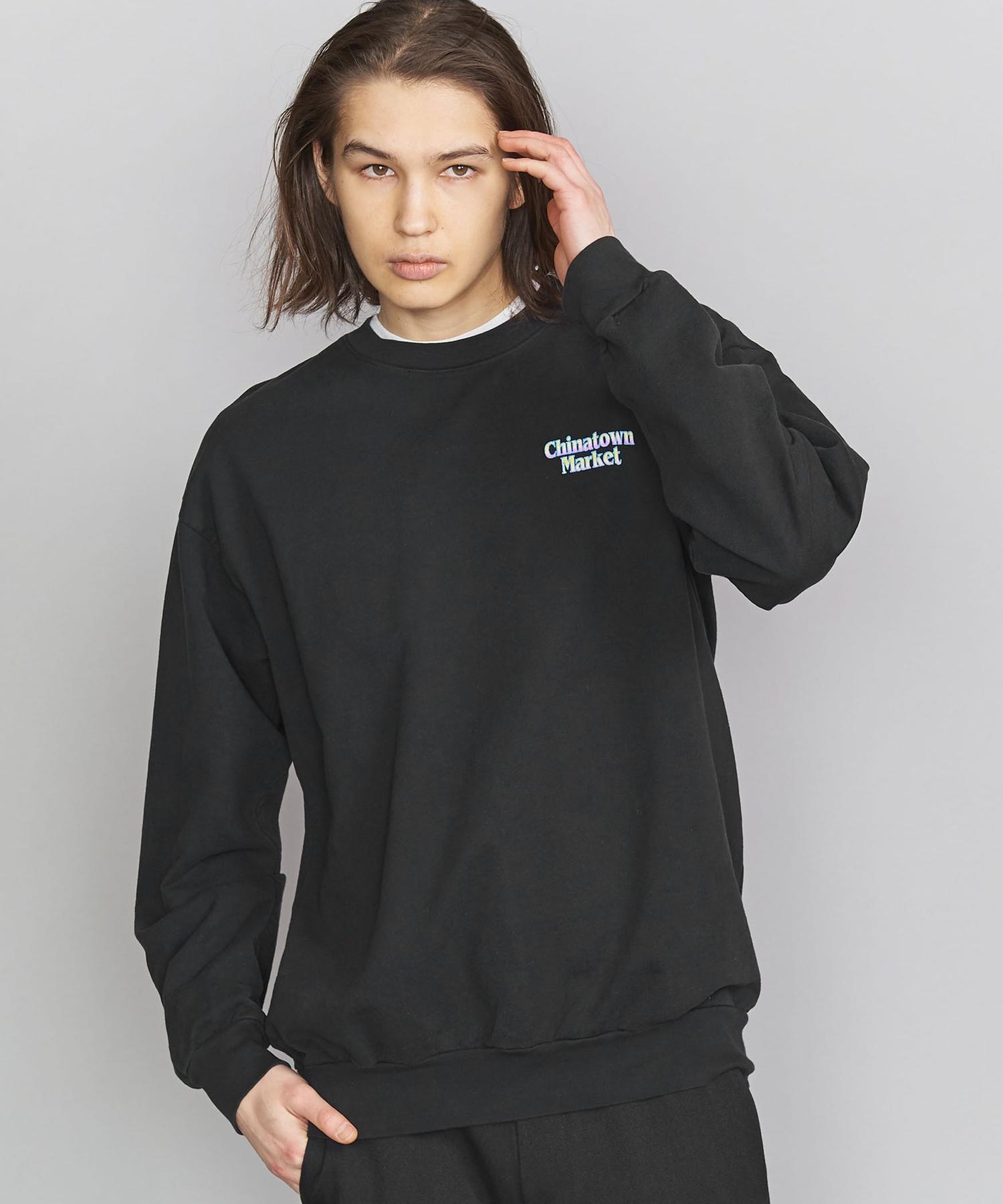 最速のネット通販 新品 CHINATOWN MARKET スウェット トレーナー 黒 XL 