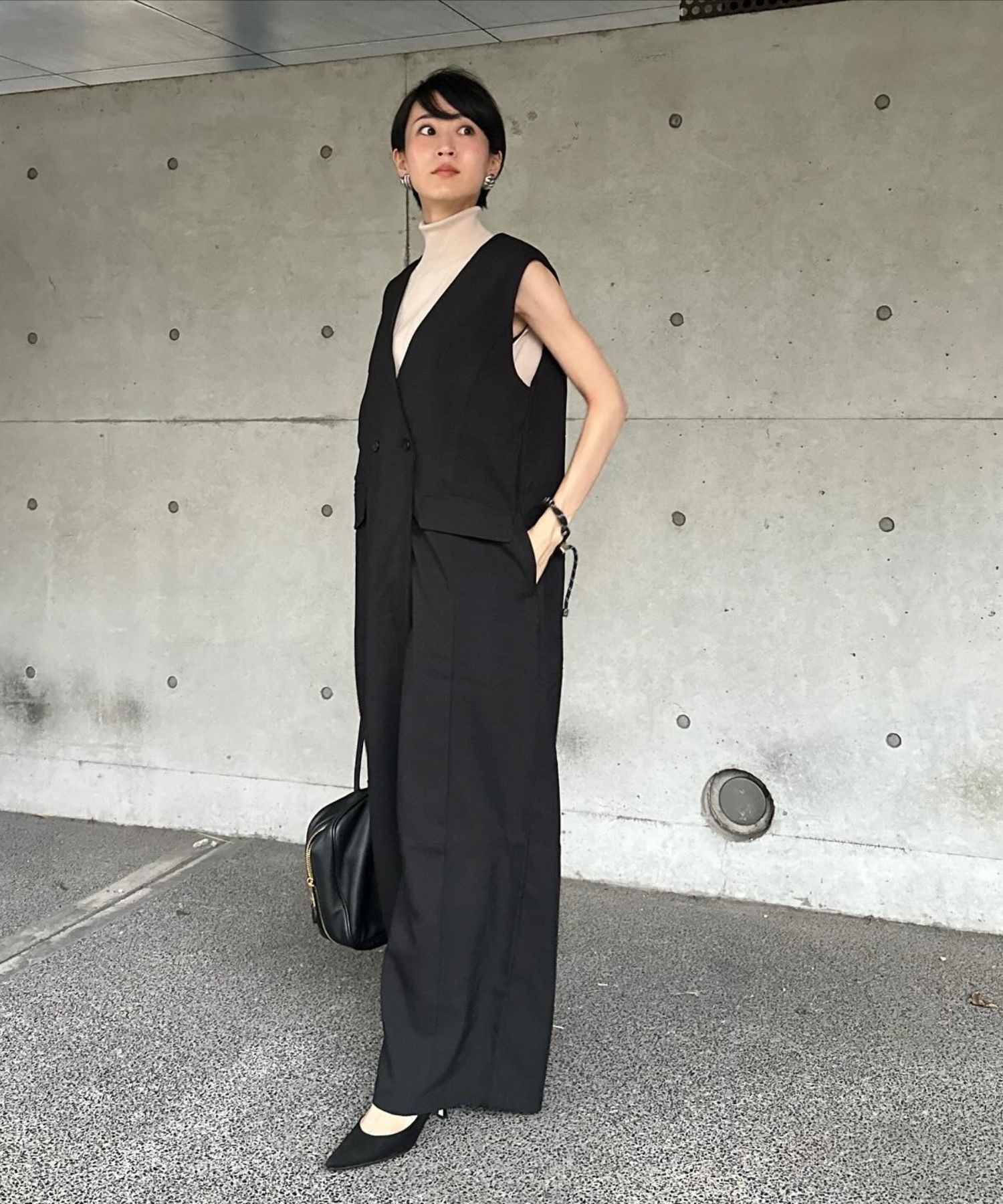 model：H157 着用サイズ：FREE