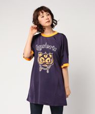 BEAR HEADプリントビッグスウェット