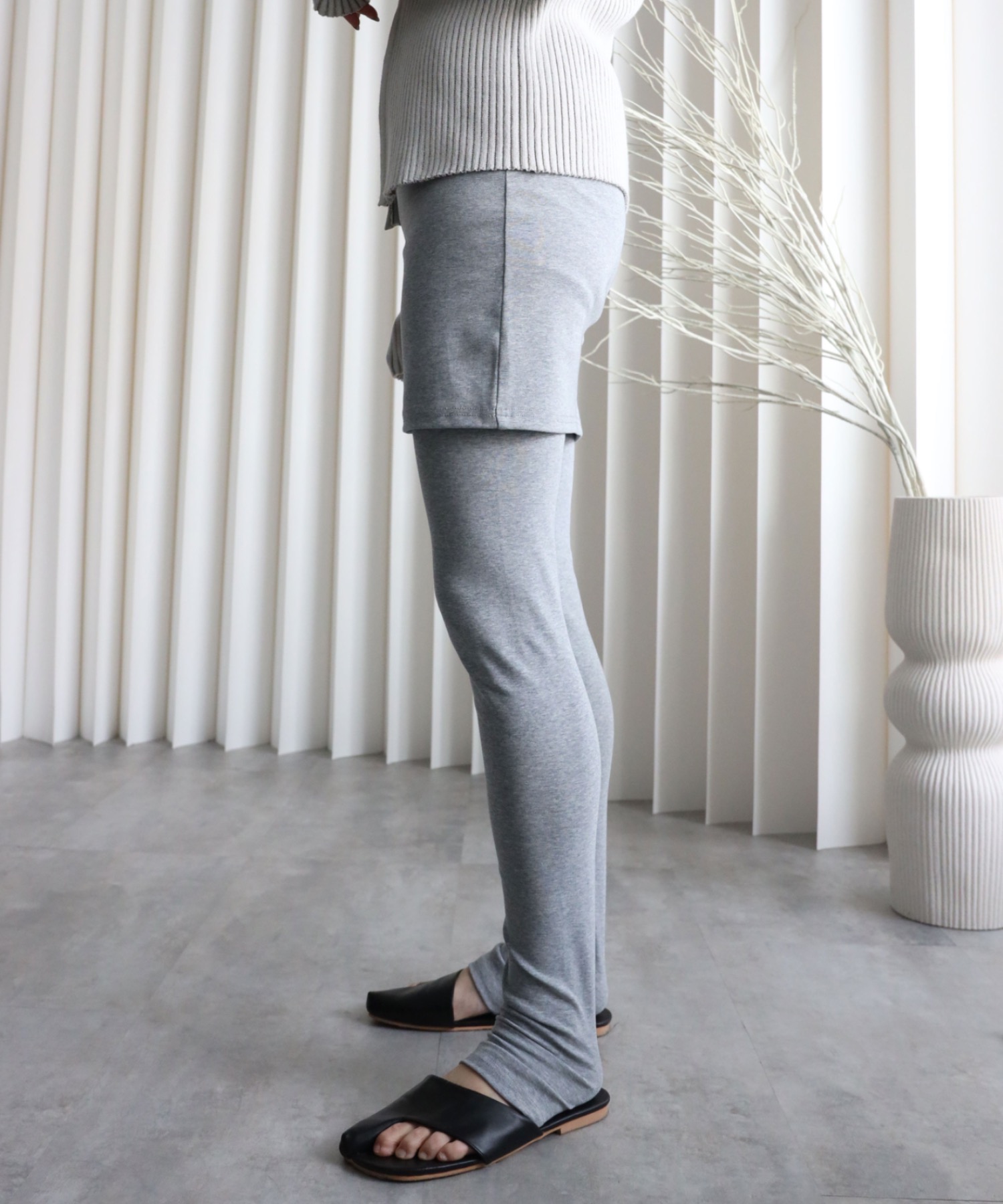 model：155cm. 着用サイズ：FREE