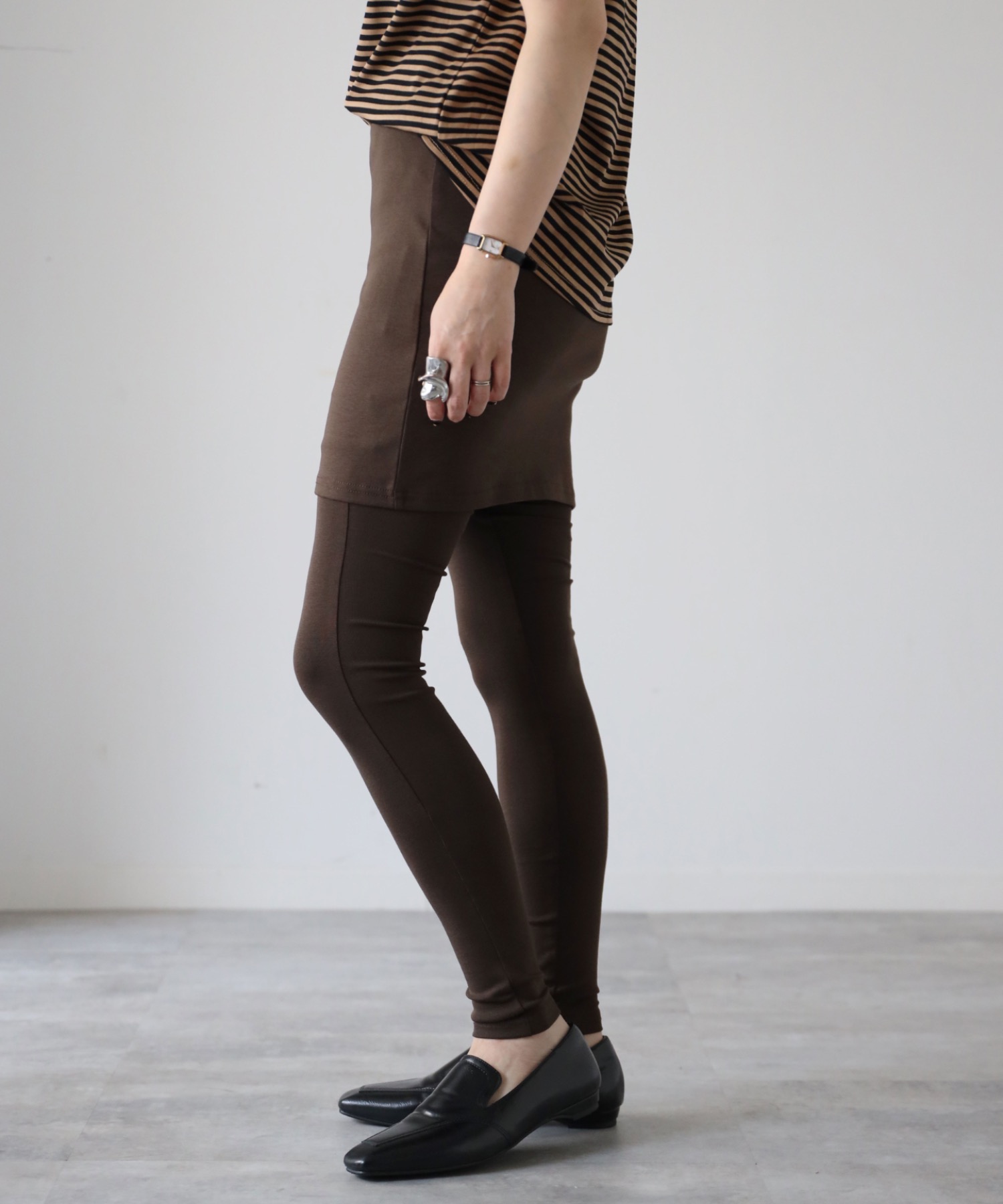 model：155cm. 着用サイズ：FREE