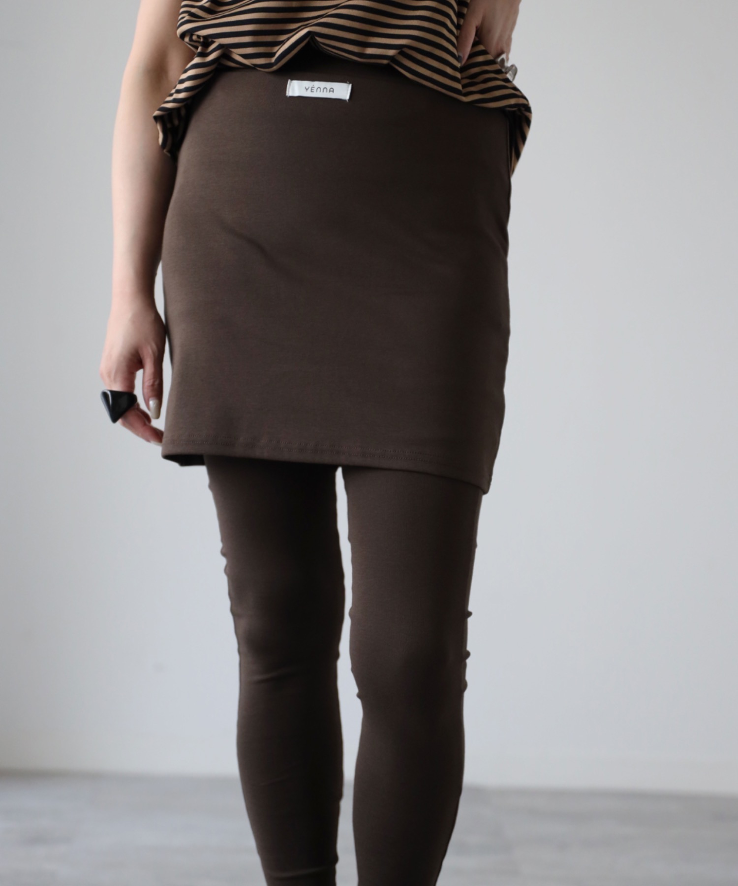 model：155cm. 着用サイズ：FREE